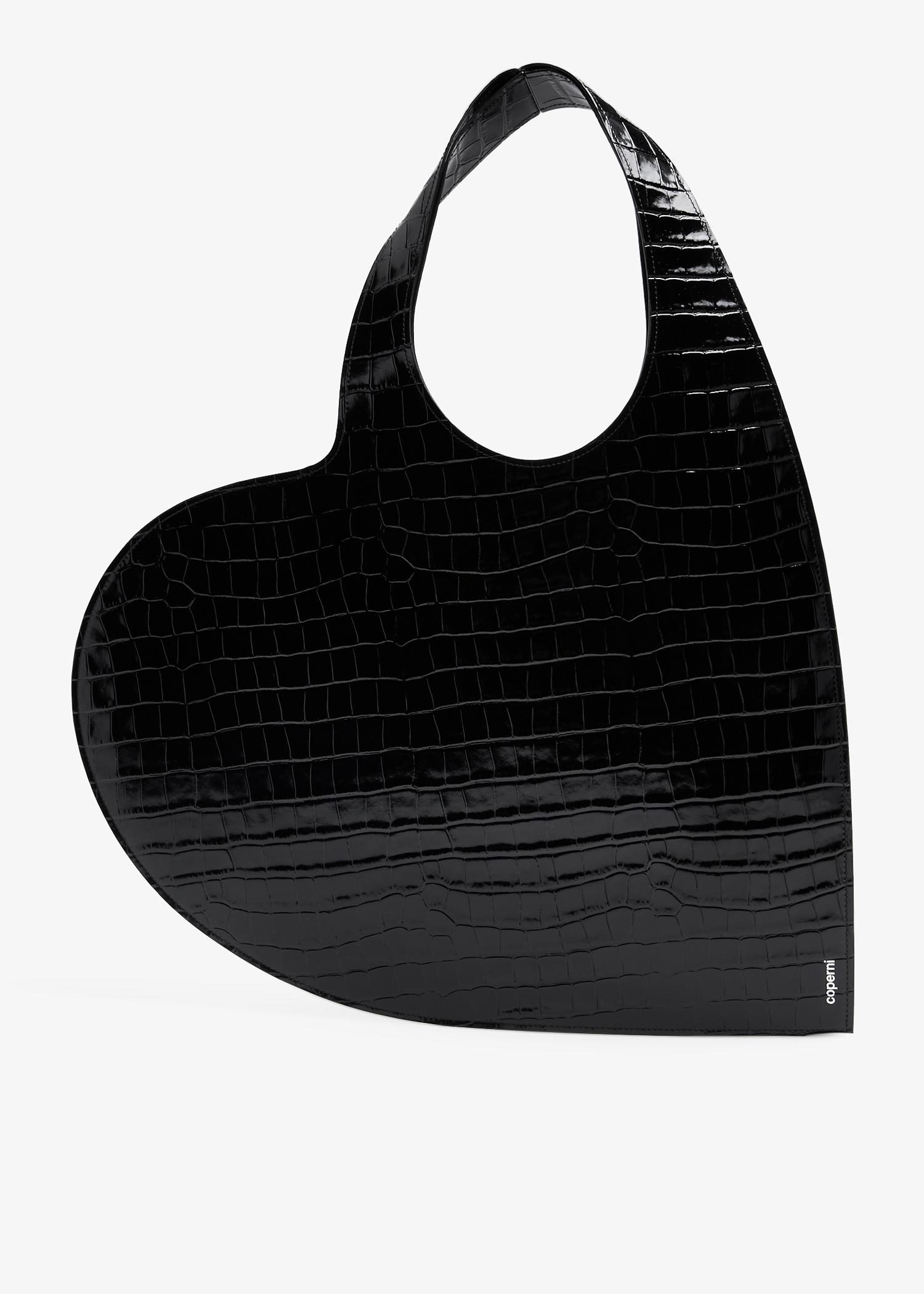 

Heart tote bag, Black