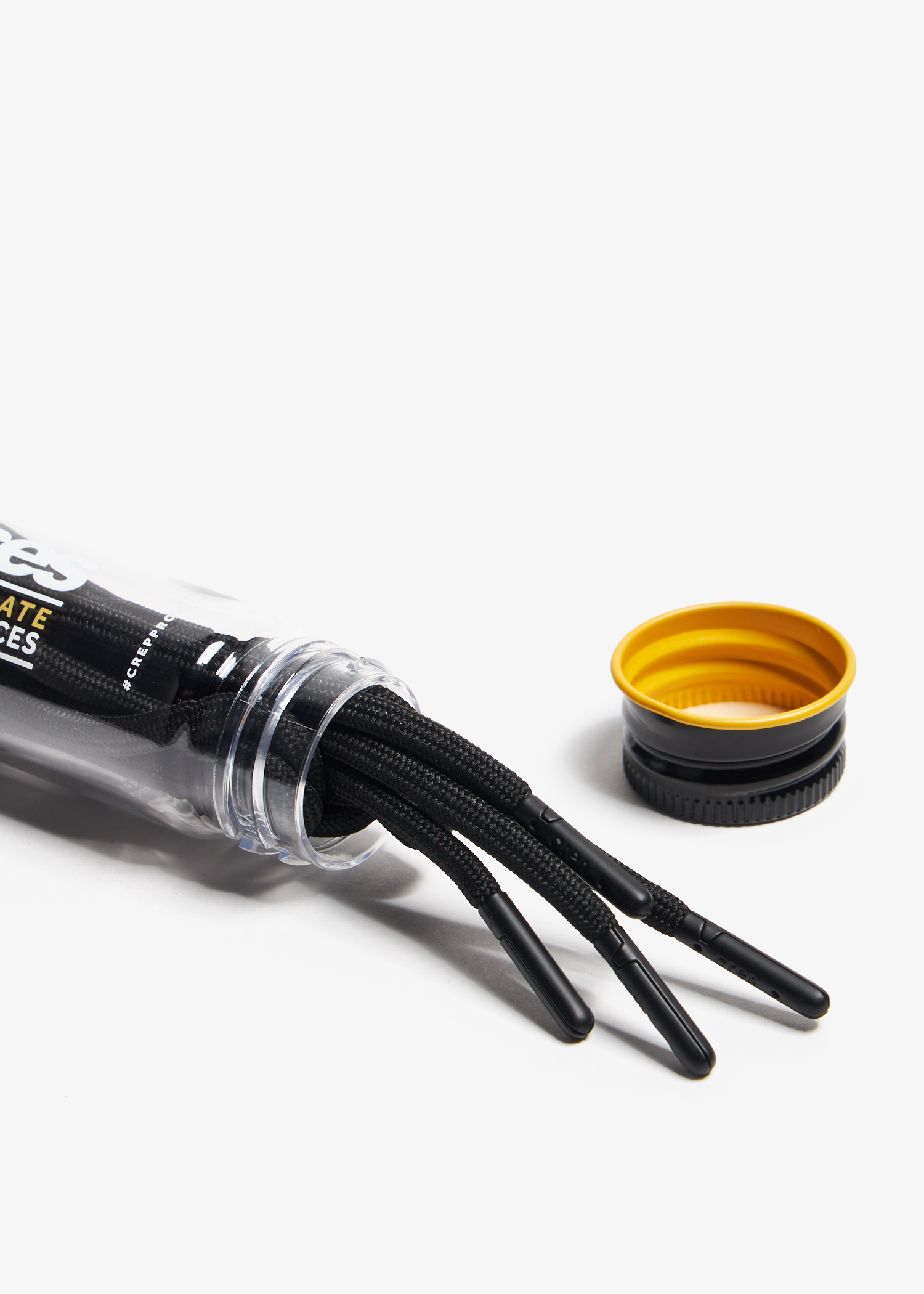 

Pre-treated laces, Black