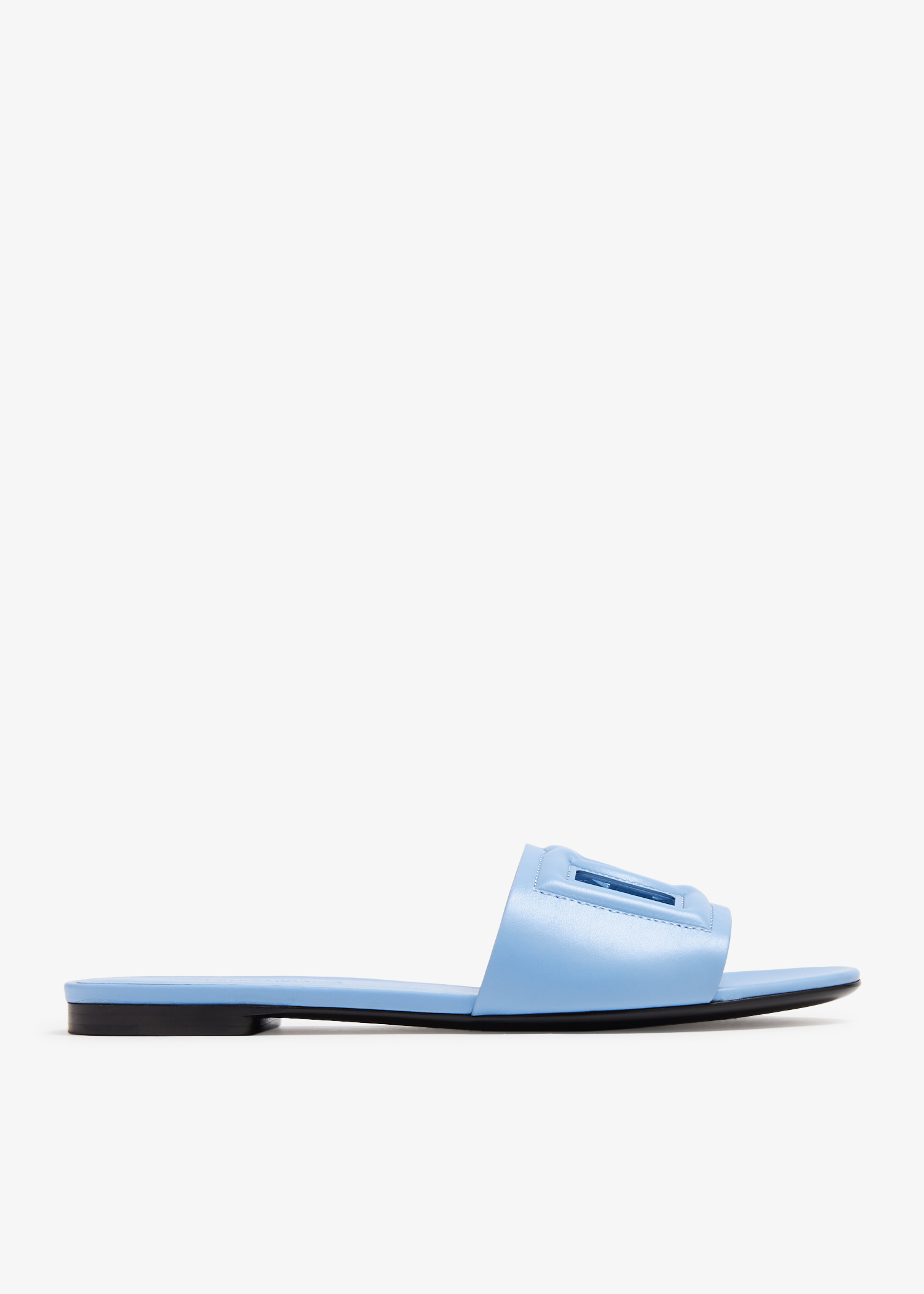 

DG logo flat sandals, Blue