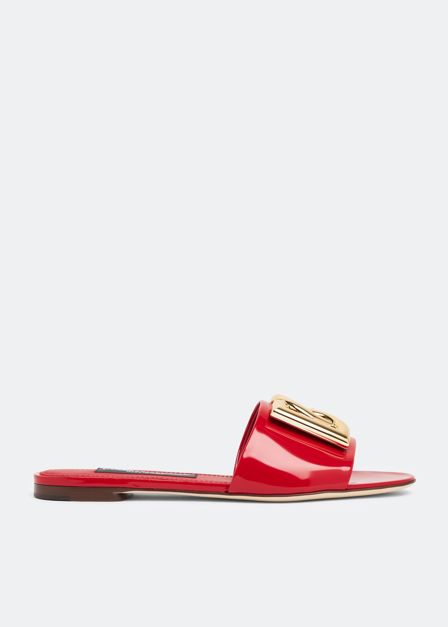 

DG logo sandals, Red