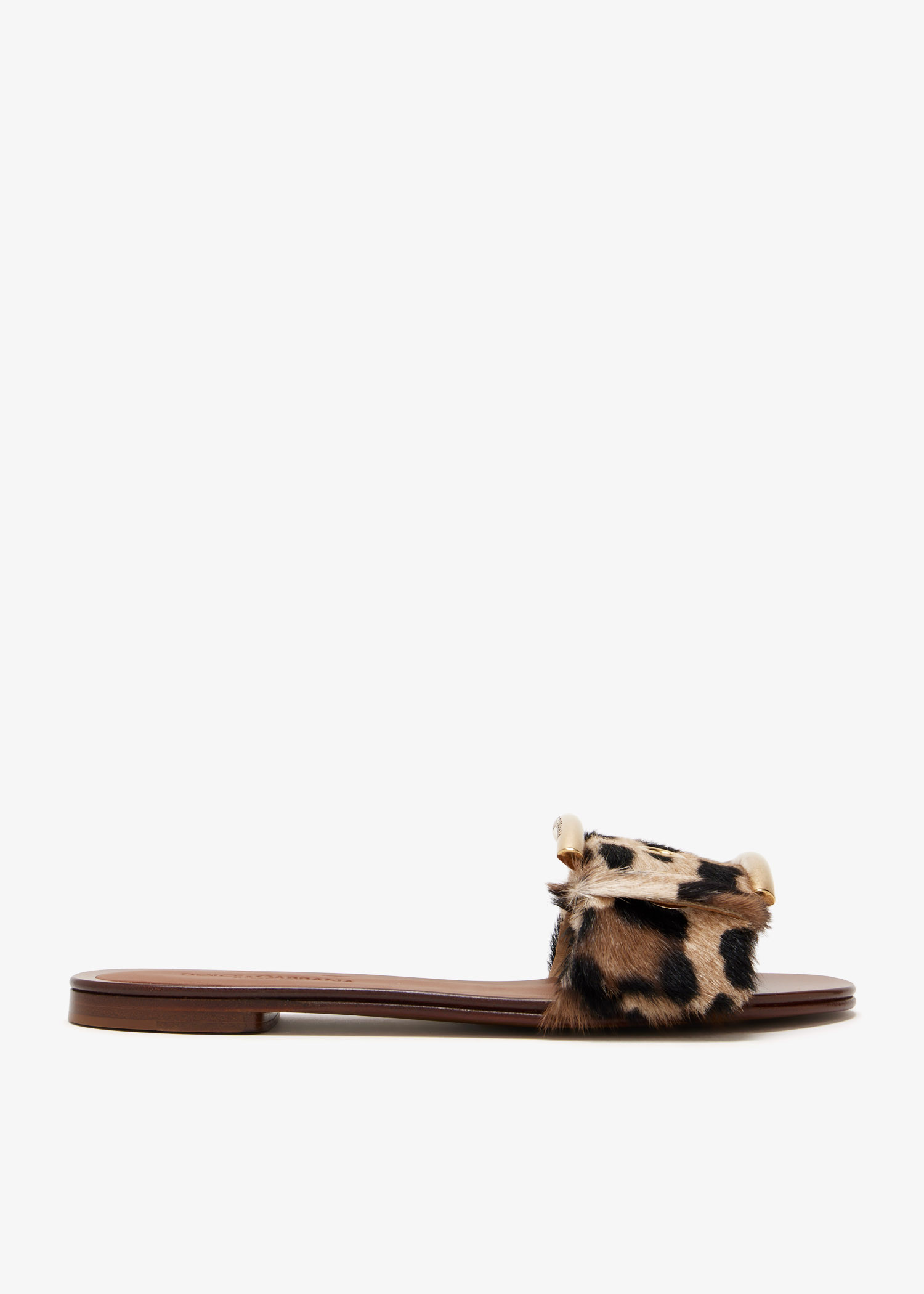 

Leopard print slides, Multicolored
