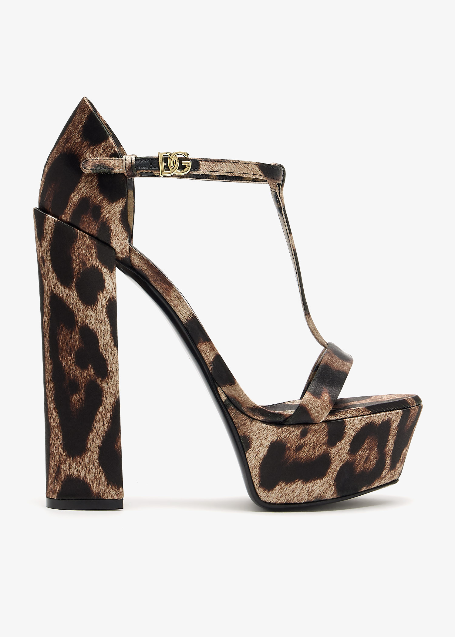 

Keira platform sandals, Animal printed