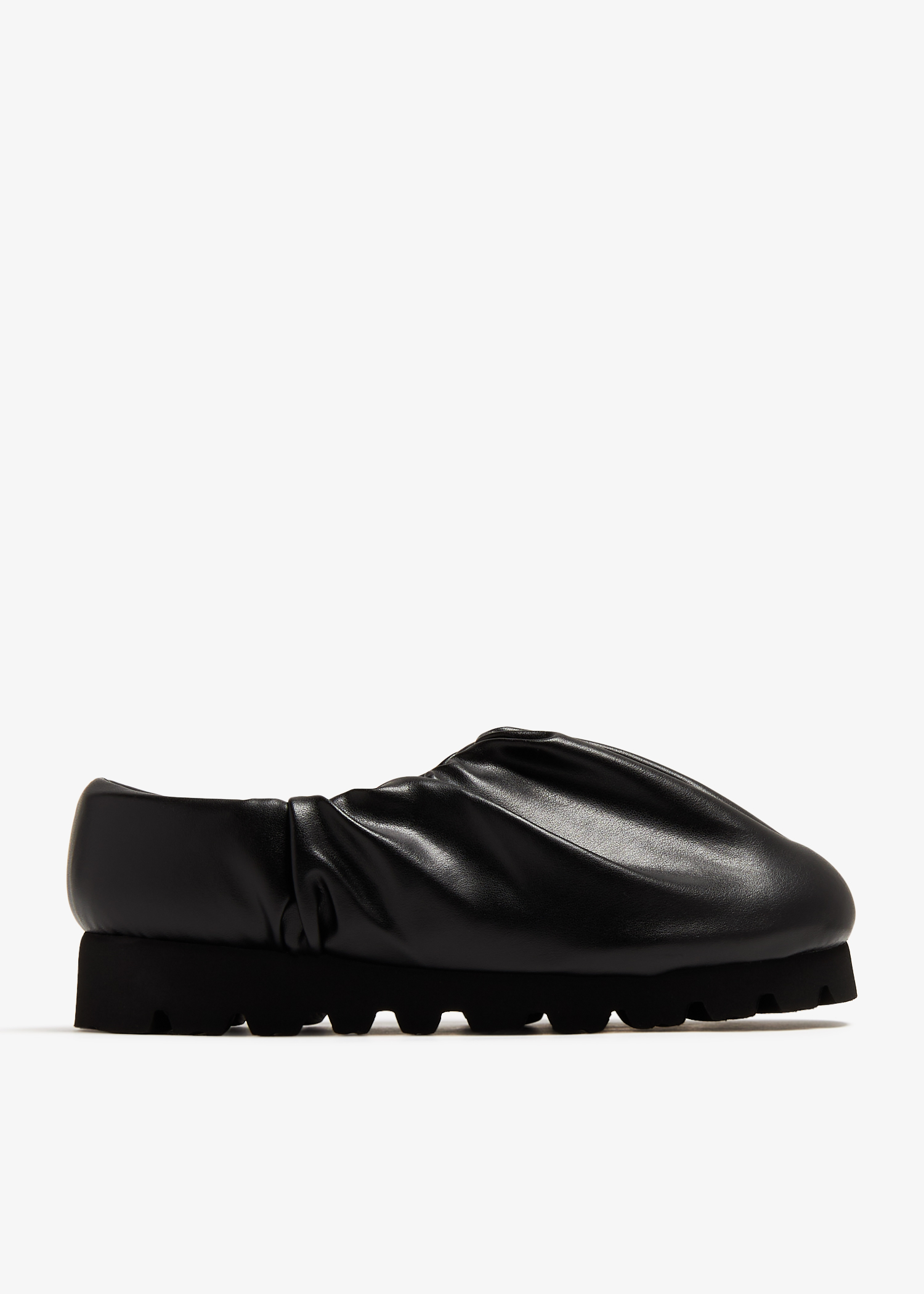 

Camp shoe low mules, Black