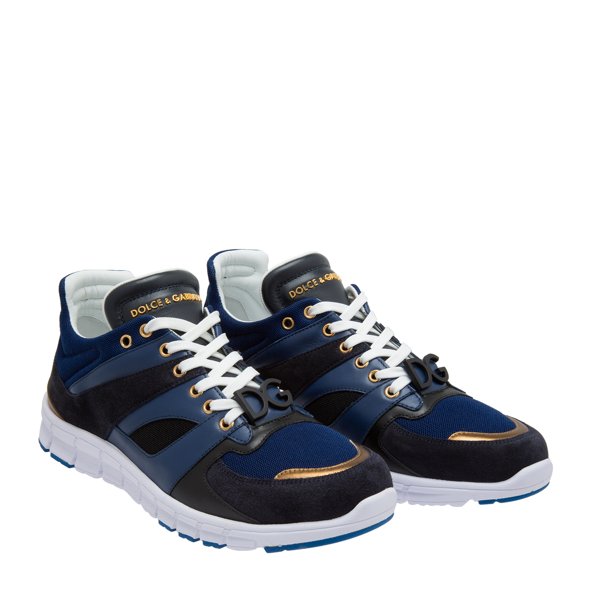 

Leather sneakers, Blue