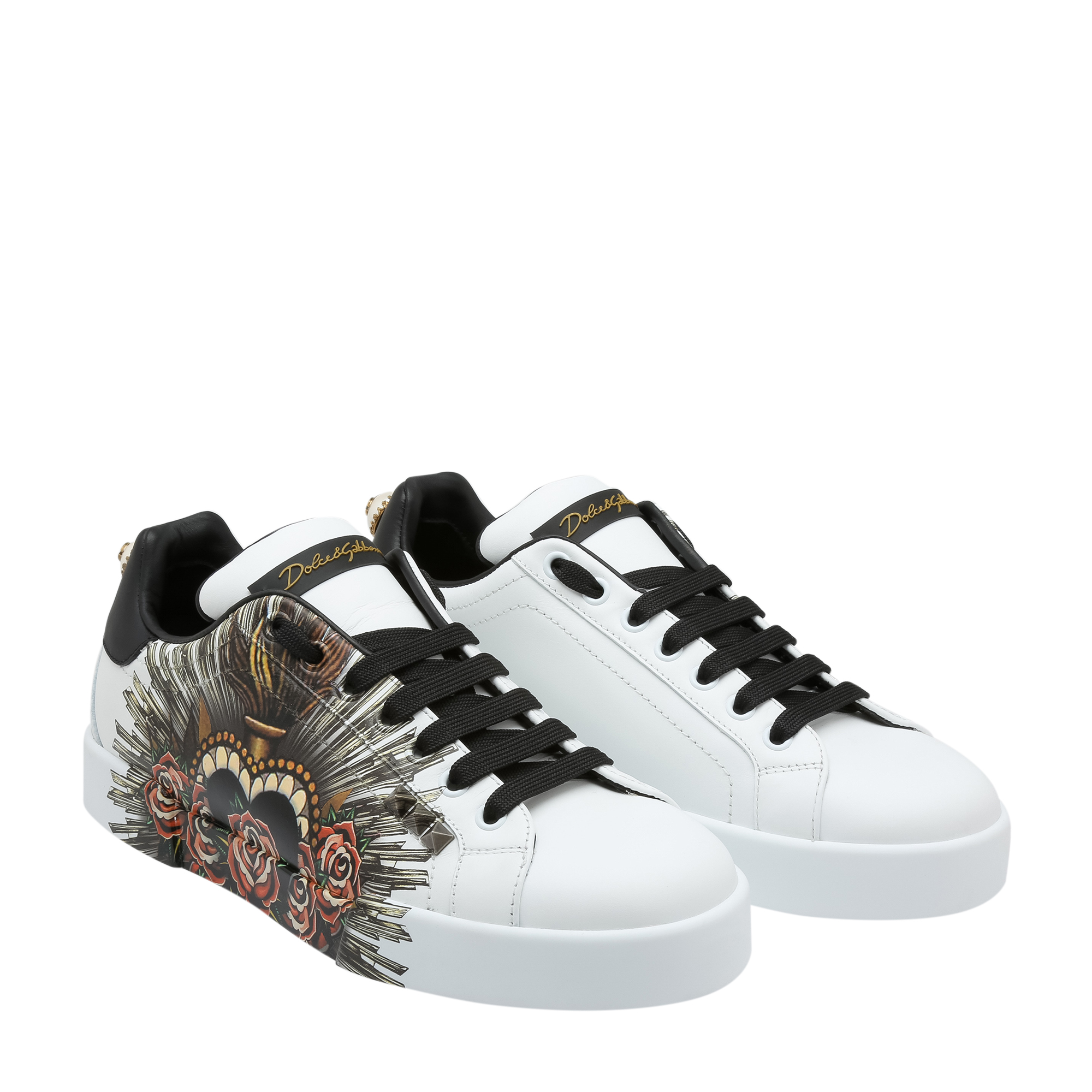 

Leather sneakers, White