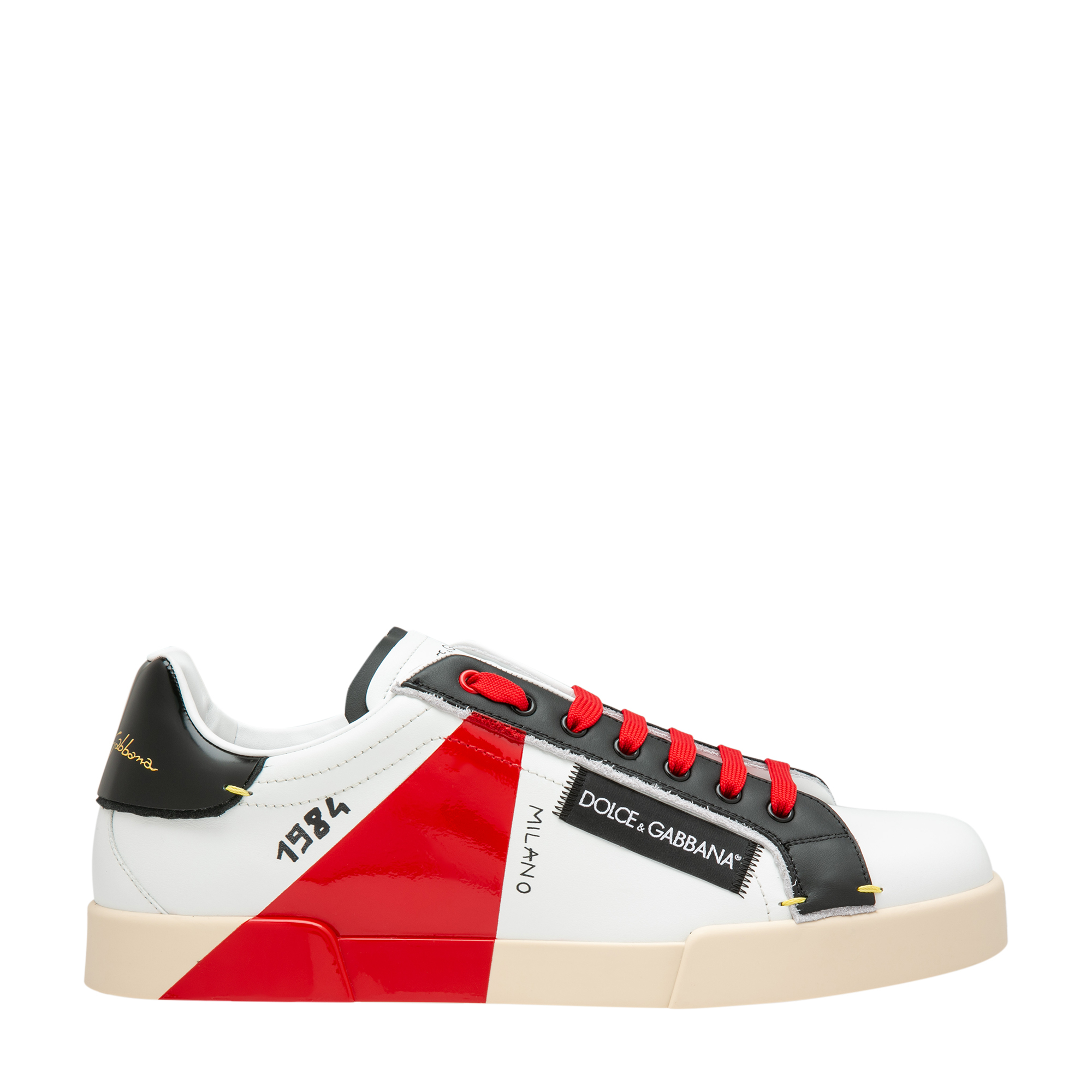 

Leather sneakers, Multi-coloured