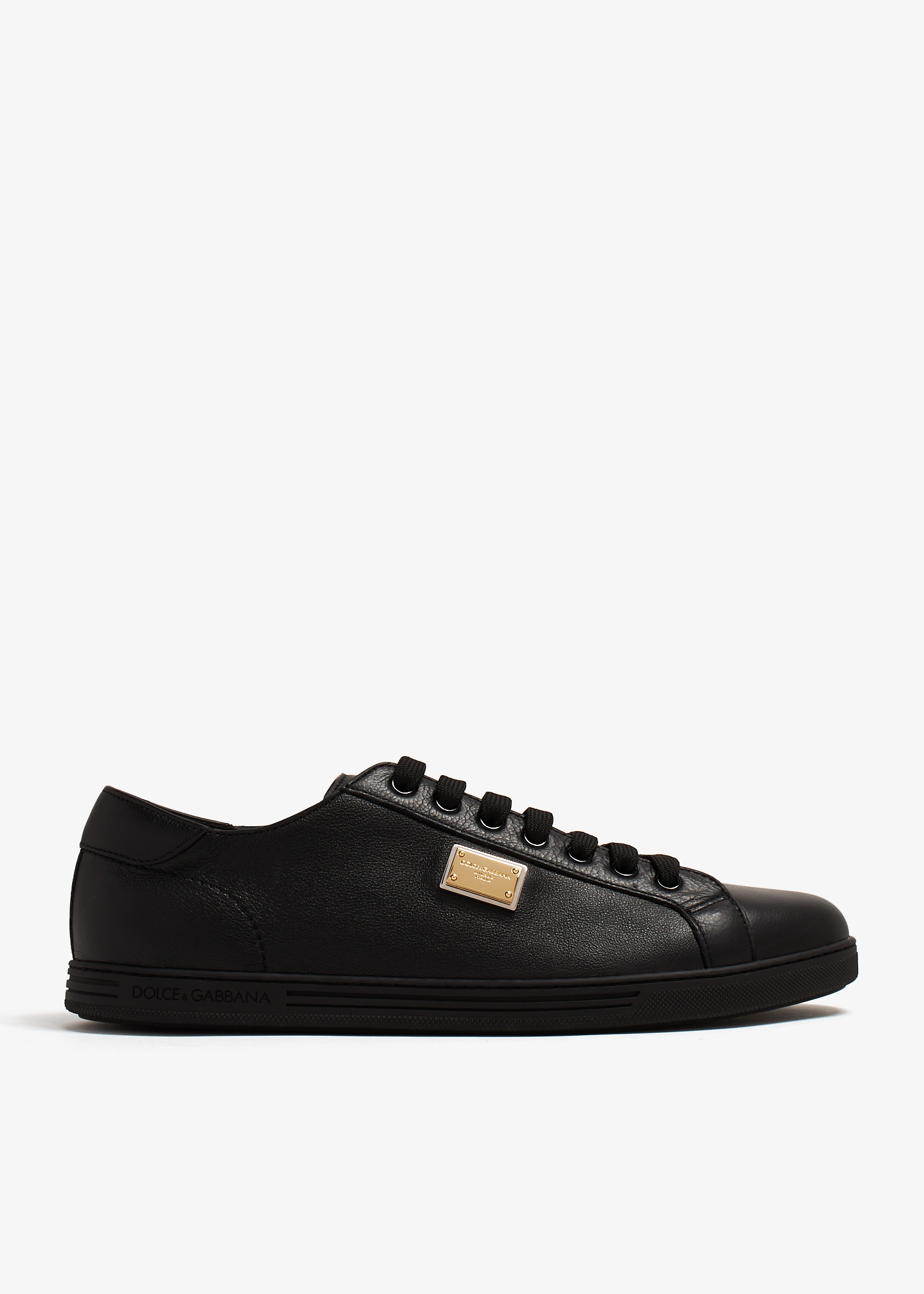 

Saint Tropez calfskin sneakers, Black