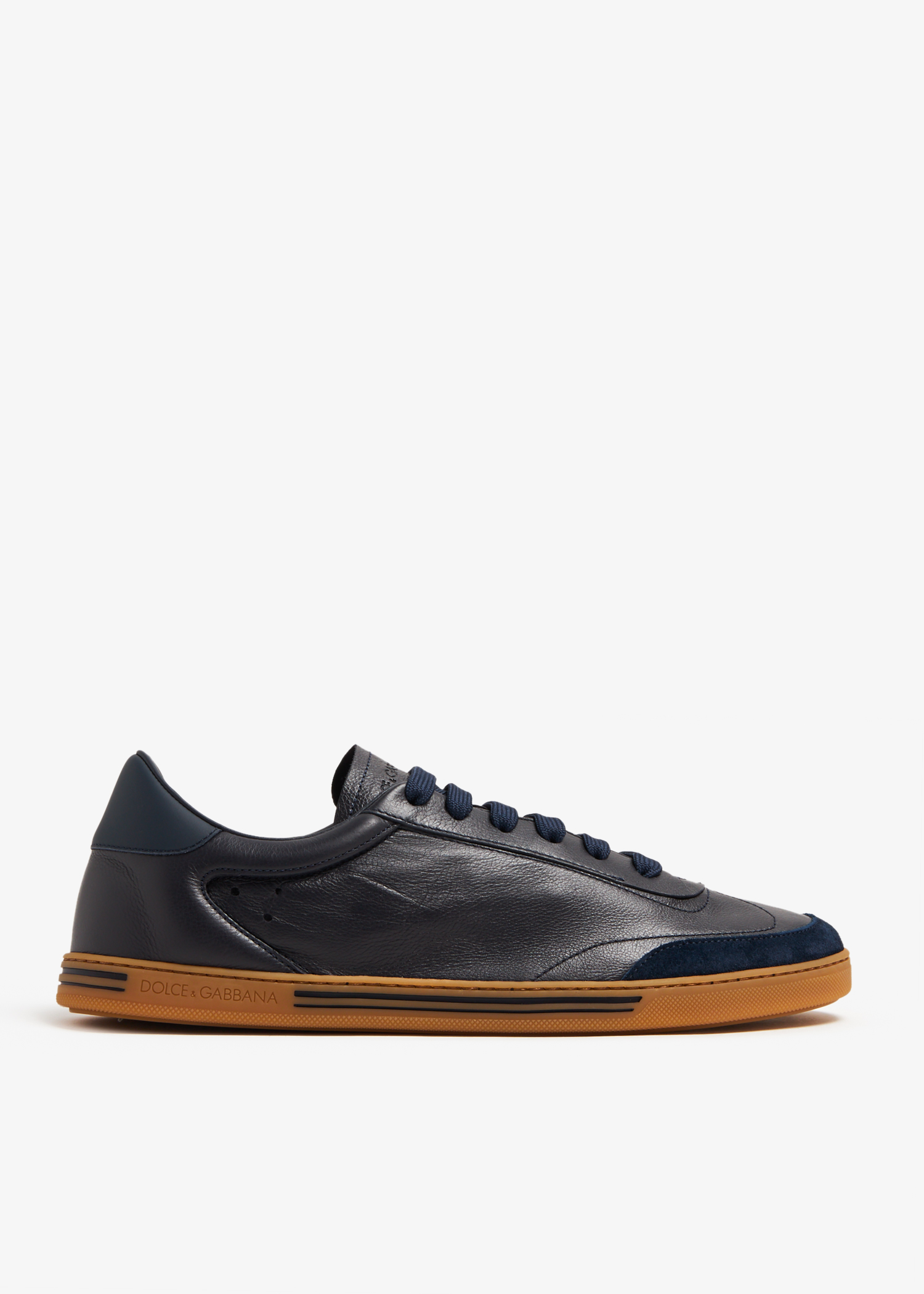 

Leather low-top sneakers, Black