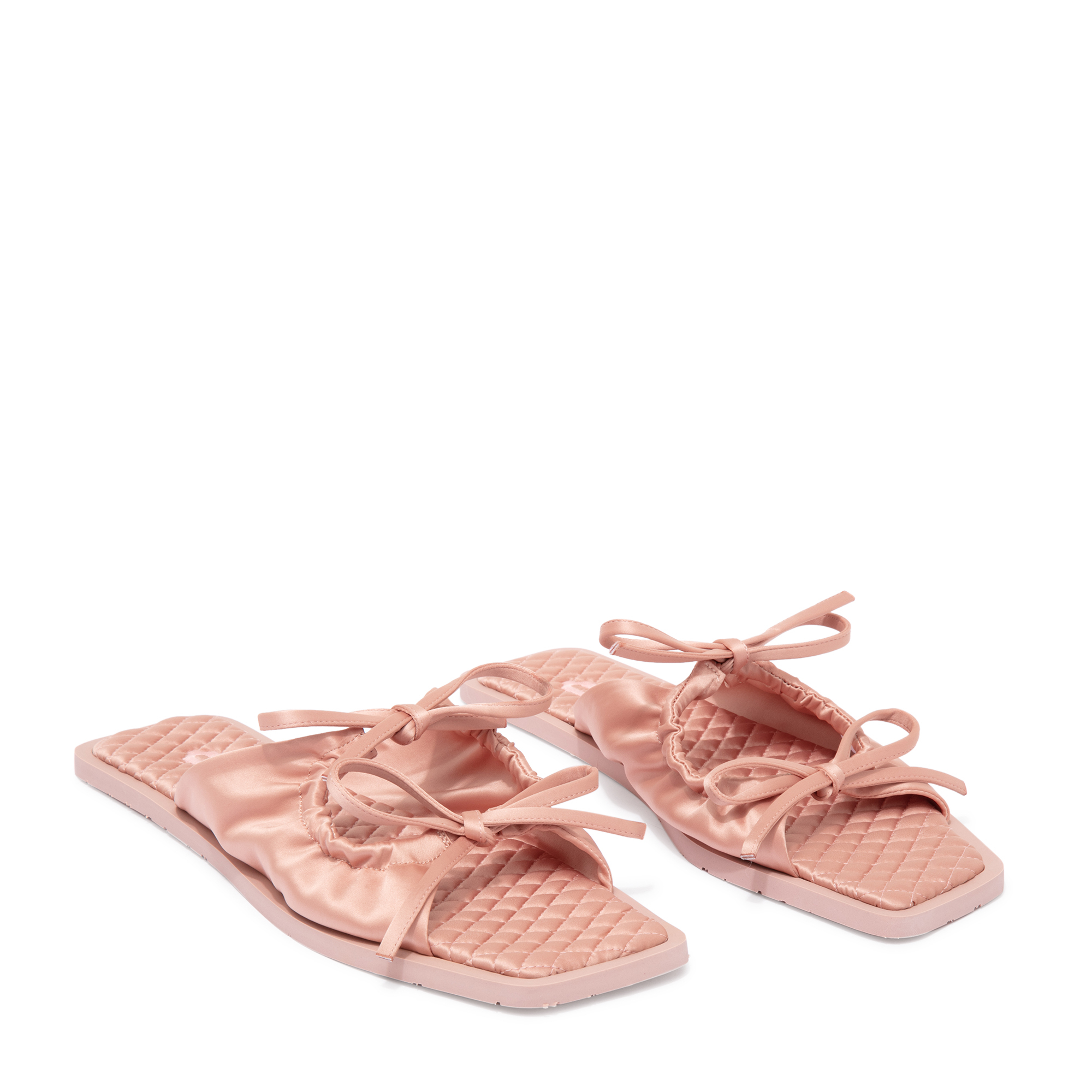 

Adele tie sandals, Pink