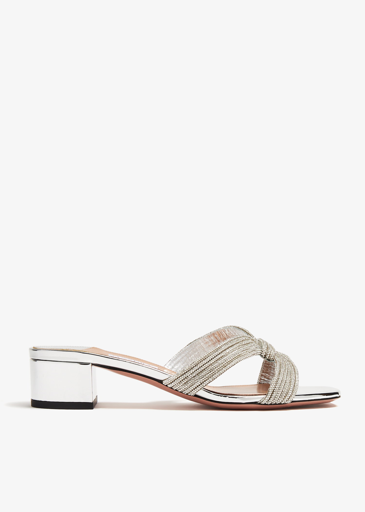 

Crystal Muse 35 sandals, Silver