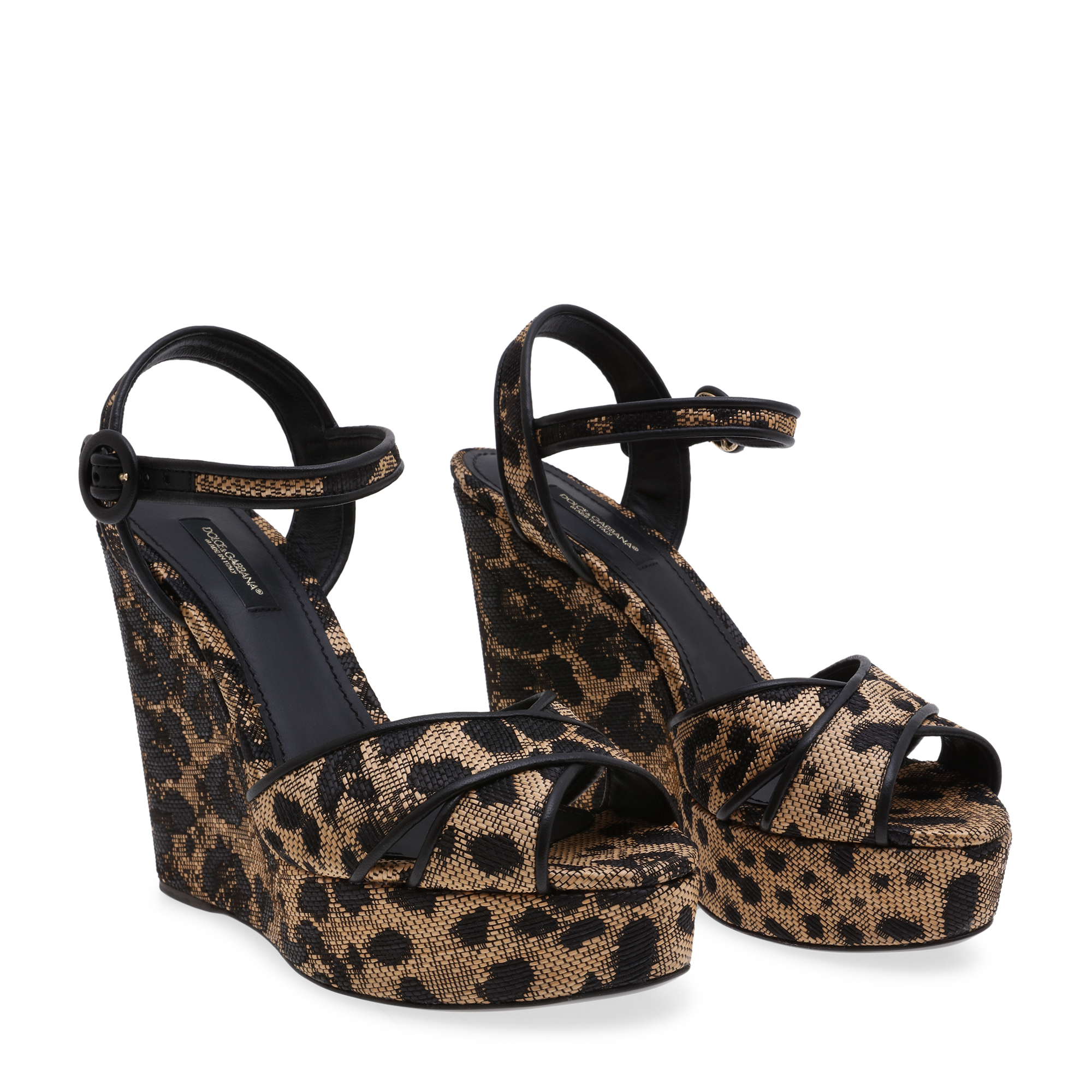 

Leo wedge sandals, Animal print