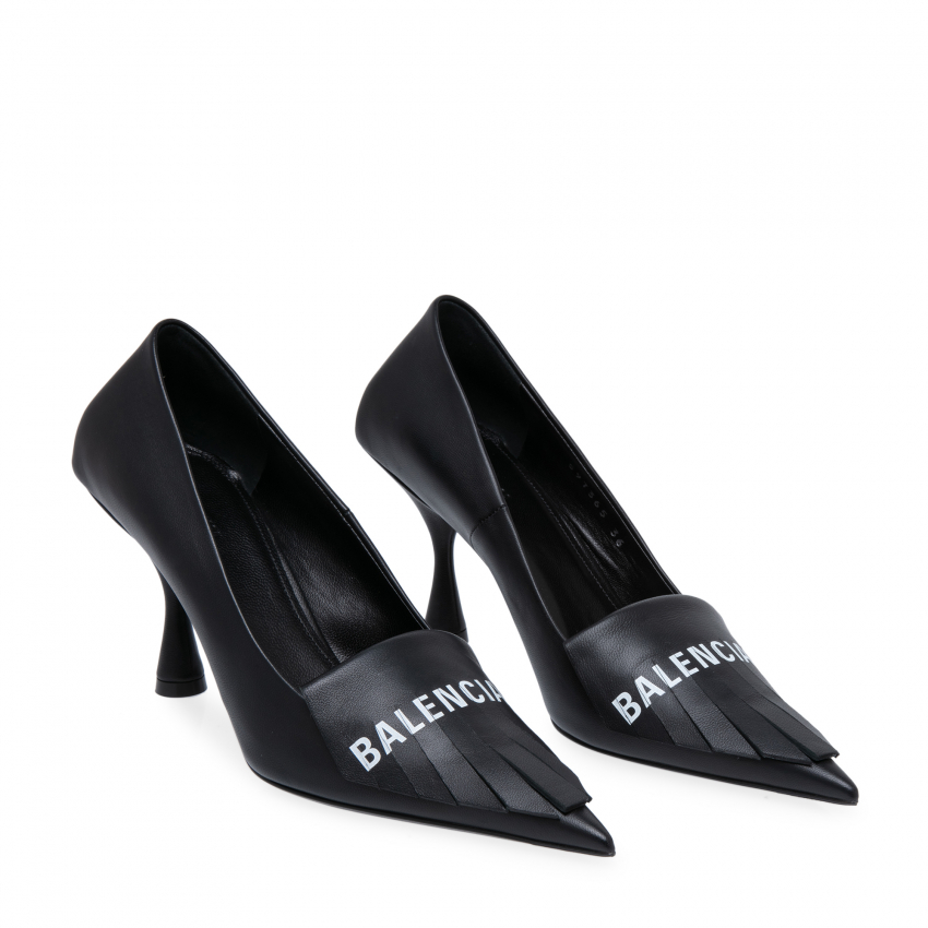 balenciaga fringe knife pumps