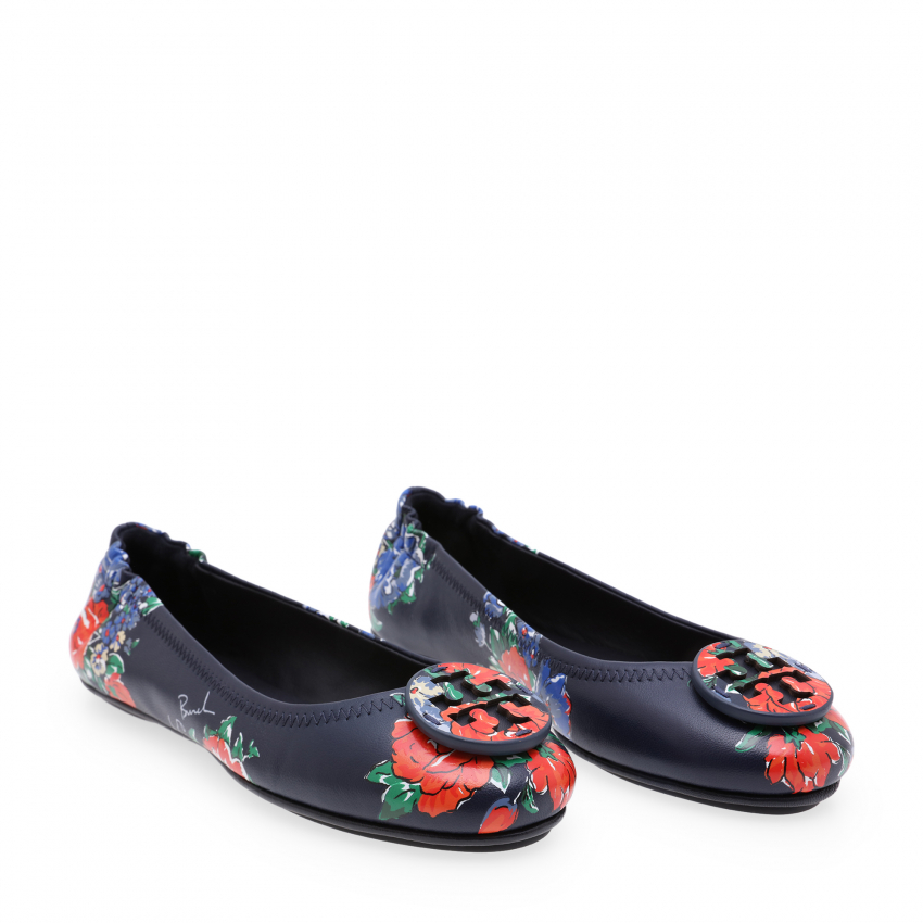 Tory Burch Minnie ballet flats for Women - Blue in Kuwait | Level Shoes