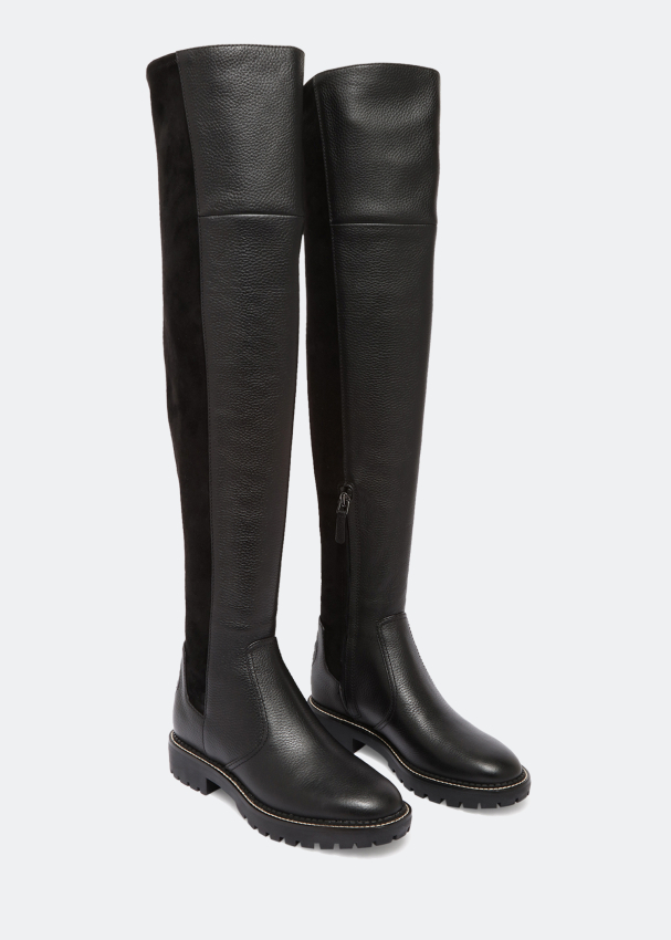Tory Burch Miller boots for Women - Black in Kuwait | Level Shoes