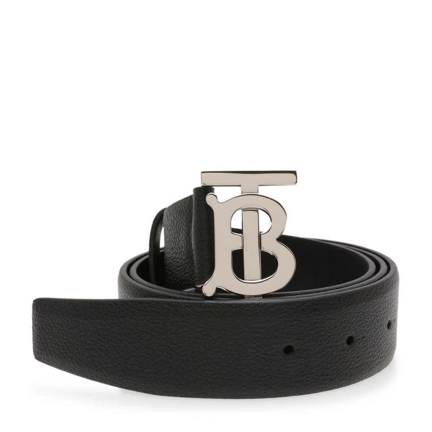 Burberry Monogram motif leather belt 
