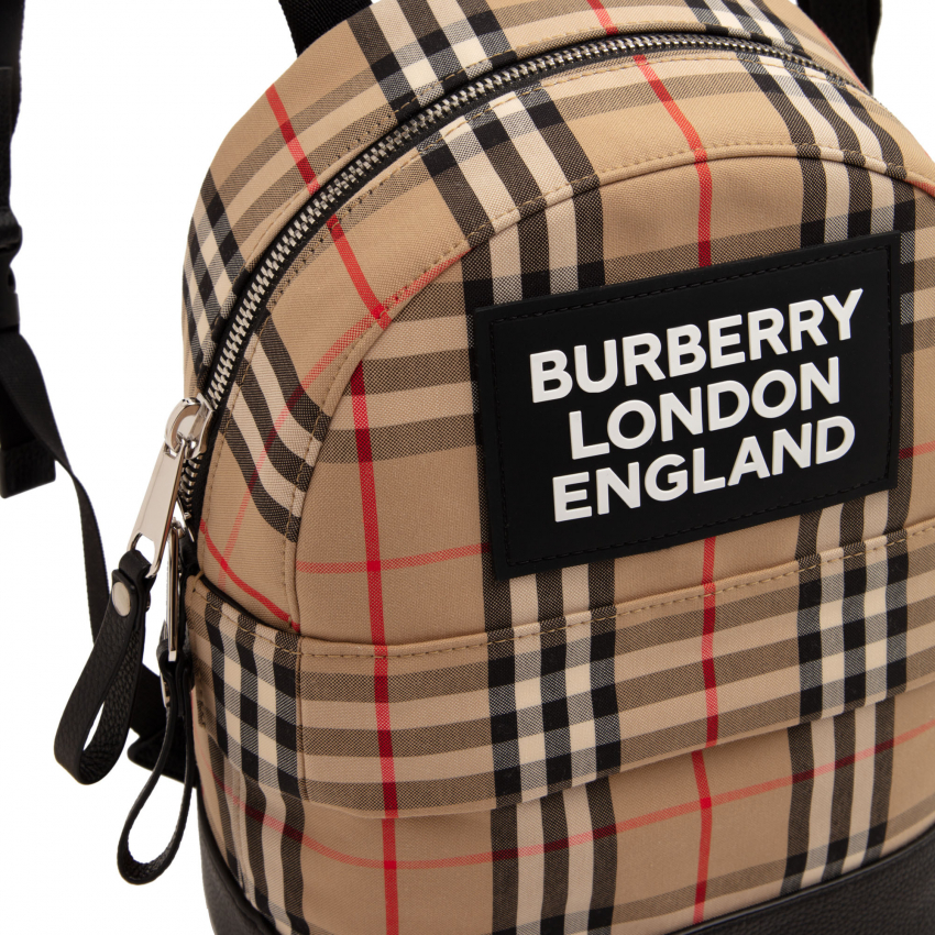 Burberry Vintage Check backpack for Unisex - Prints in Kuwait | Level Shoes