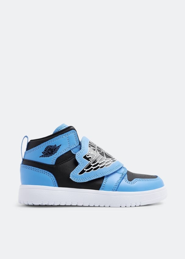 sky jordans blue