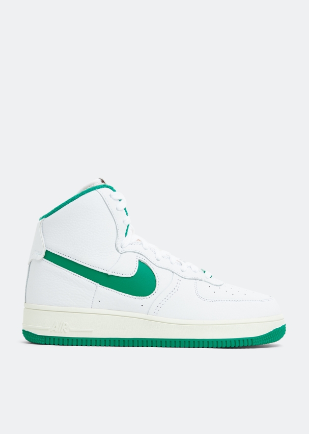 air force 1 high white green