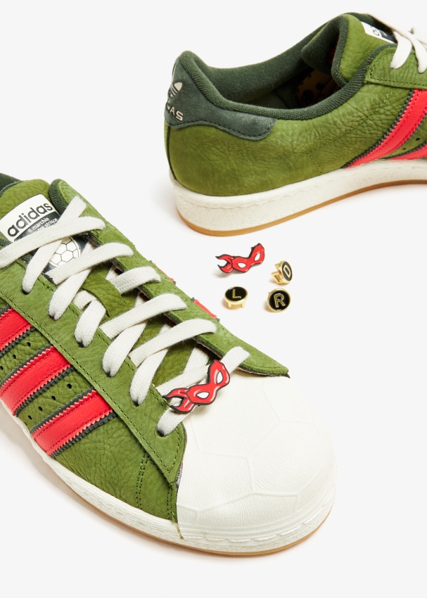 ネッシー adidas x GUCCI ZX 8000 Sneakers 'Green Yellow Pink' 721937