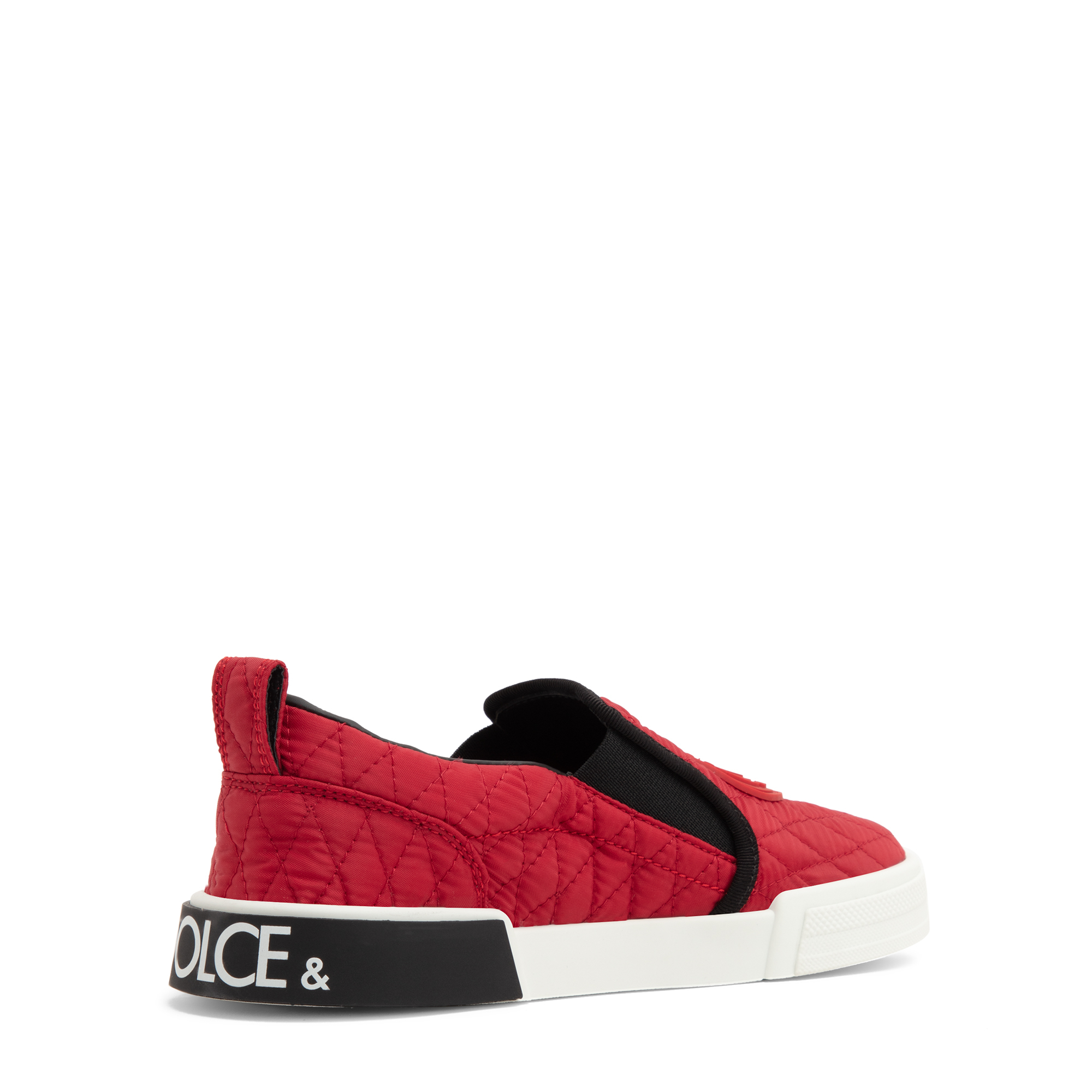 

Nylon Portofino sneakers, Red