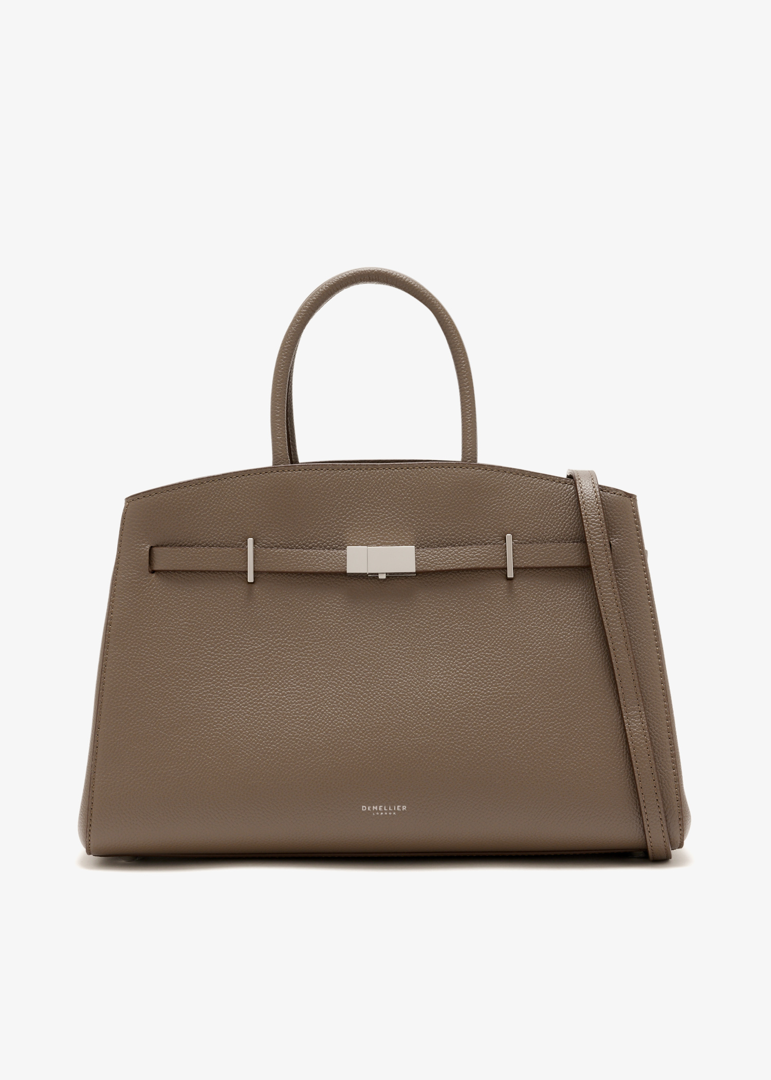 

The Midi Hudson bag, Taupe