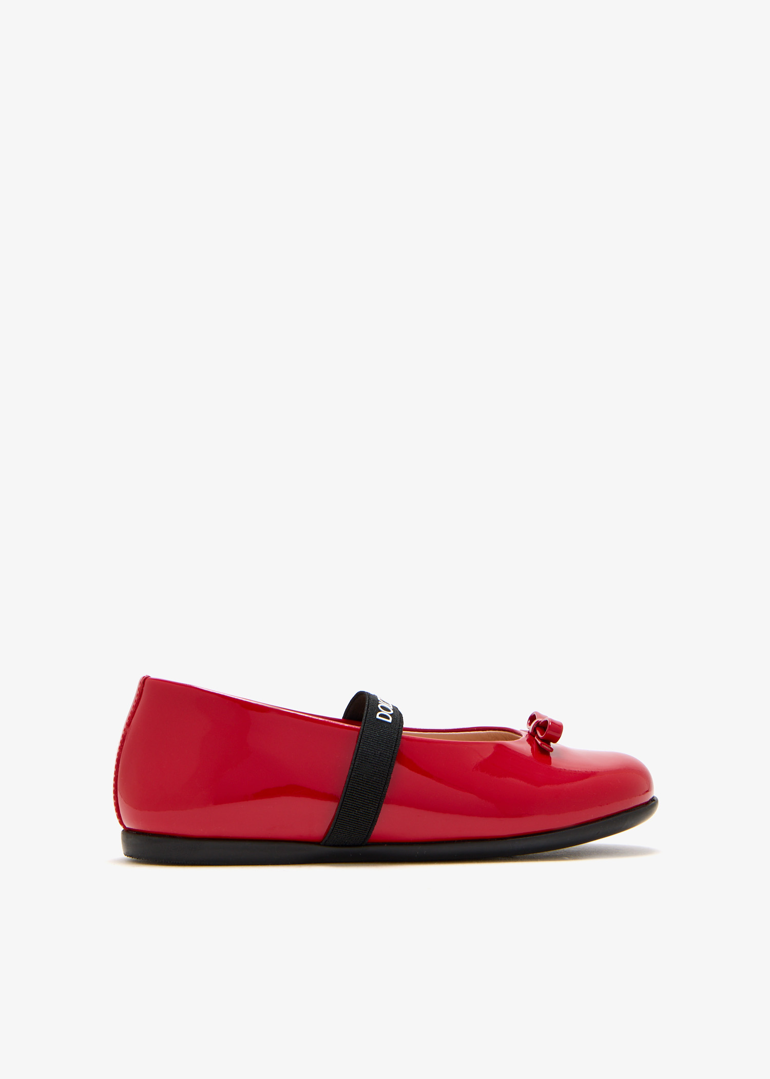 

Bow ballerinas, Red