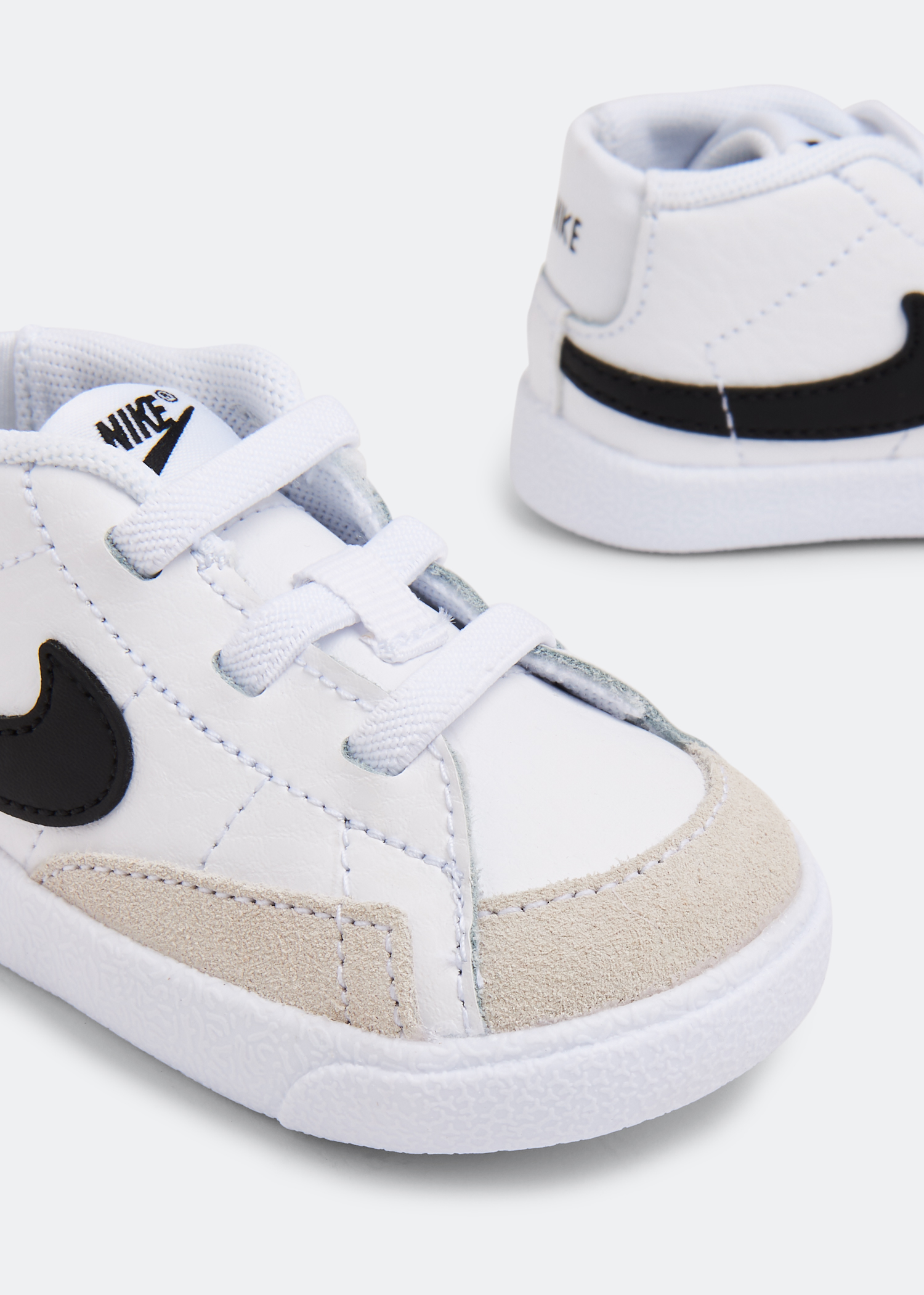 

Blazer Mid crib sneakers, White