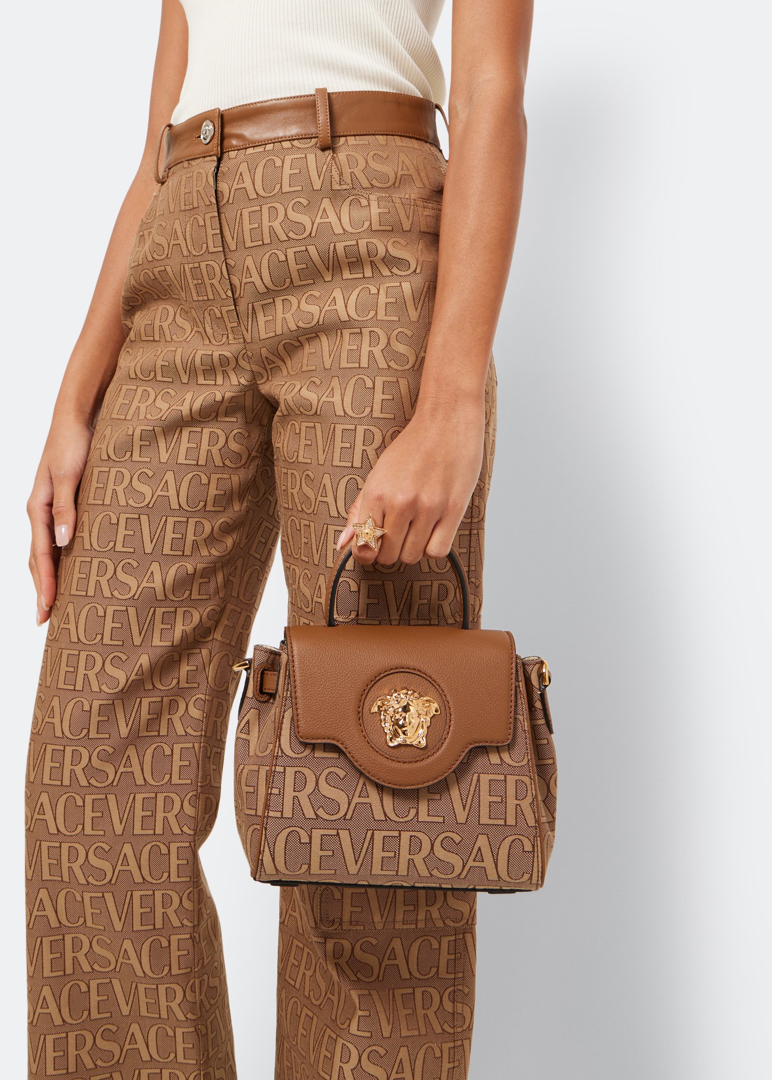 

Versace Allover La Medusa small bag, Prints