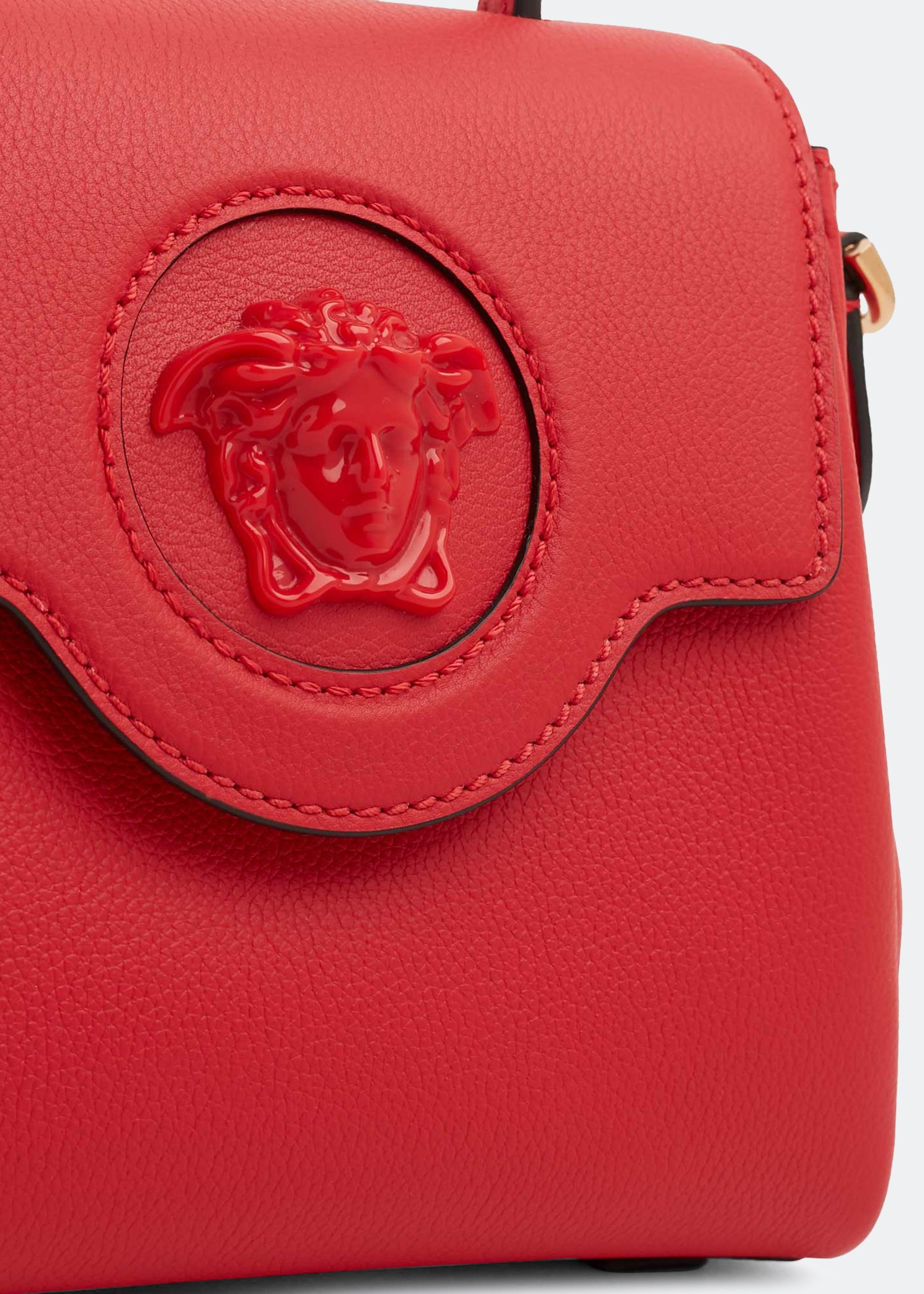 

La Medusa small top handle bag, Red