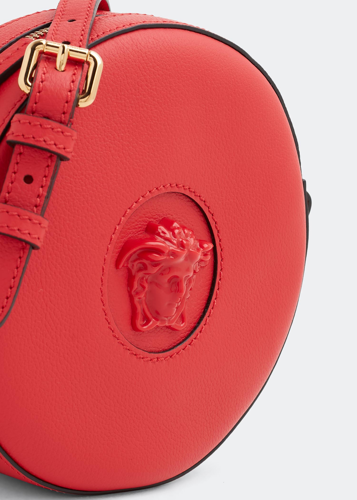 

La Medusa round camera bag, Red