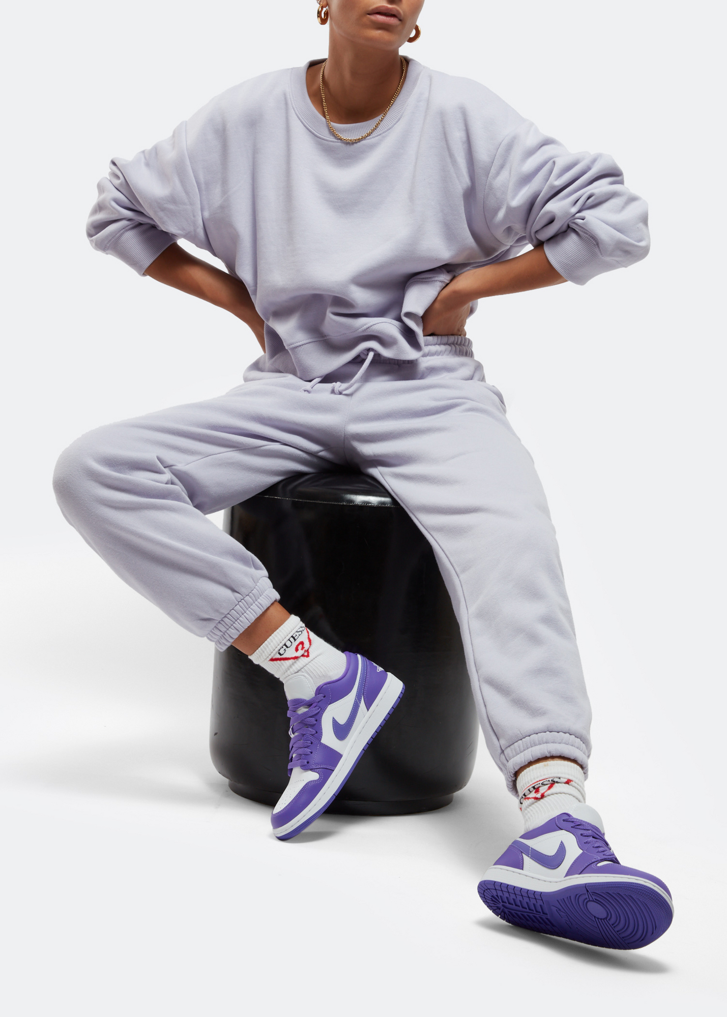 

Air Jordan 1 Low sneakers, Purple