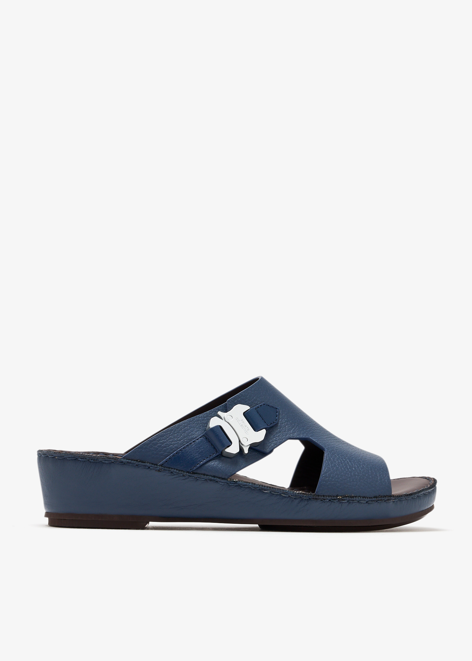 

Laterale Biarre Deercalf sandals, Navy