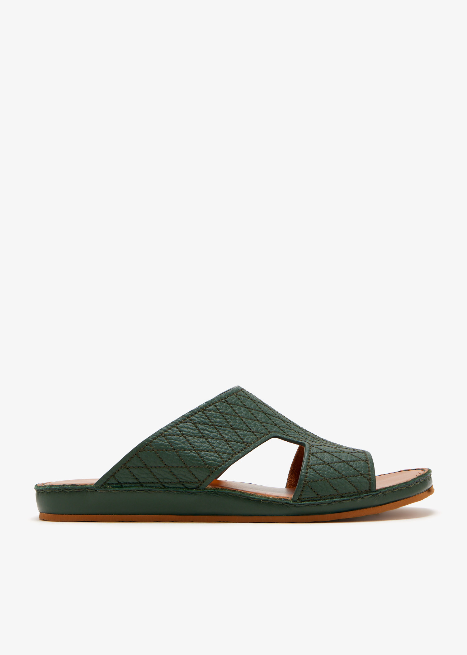 

Western Rombi Deercalf sandals, Green