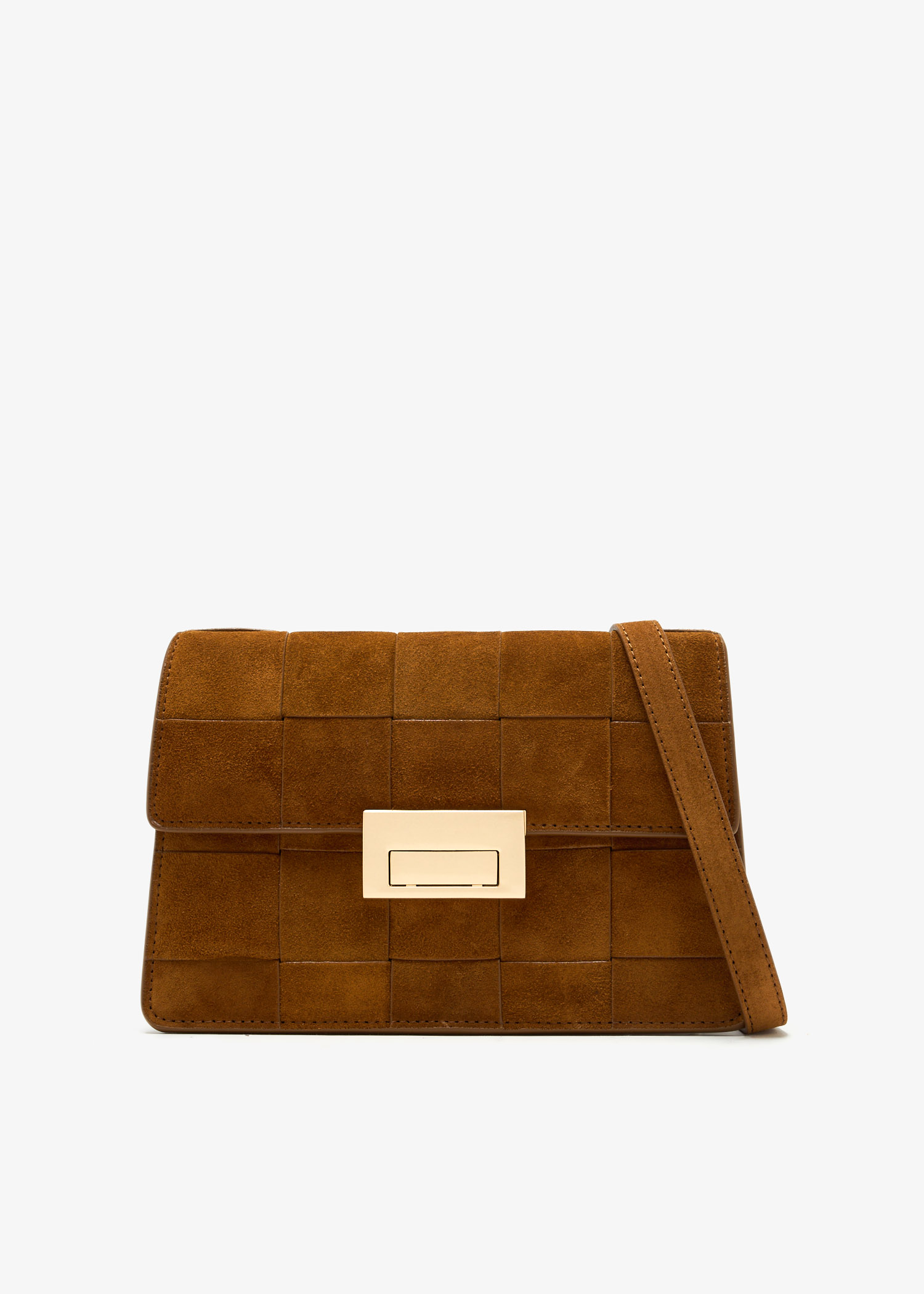 

Delphine crossbody bag, Brown