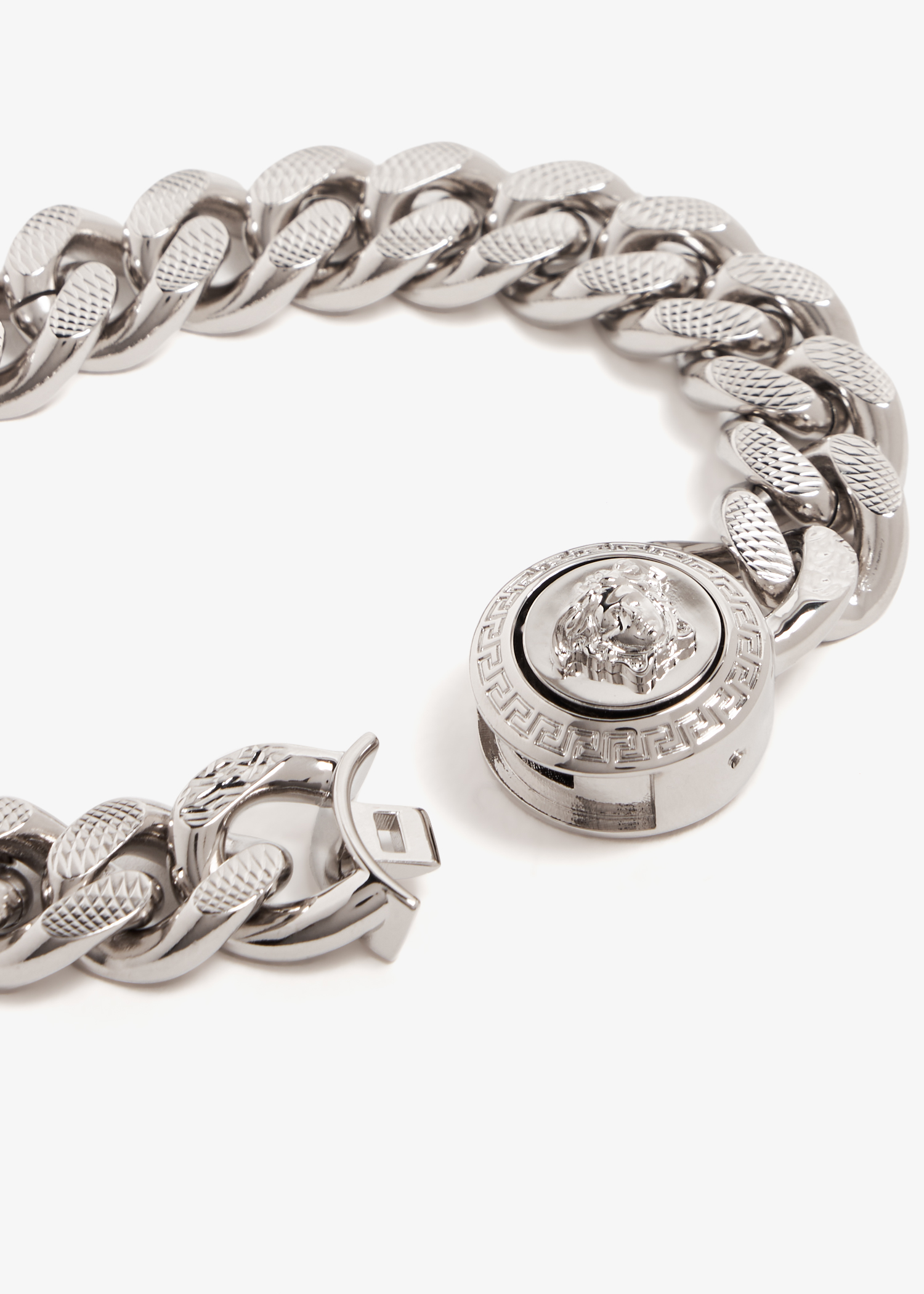 

Medusa chain bracelet, Silver