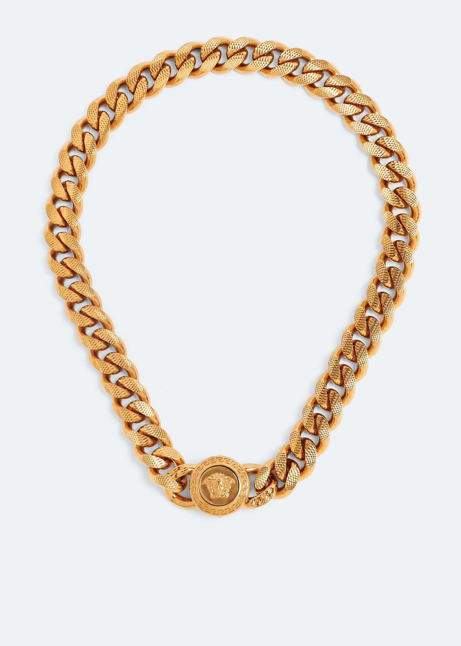 

Medusa chain necklace, Gold