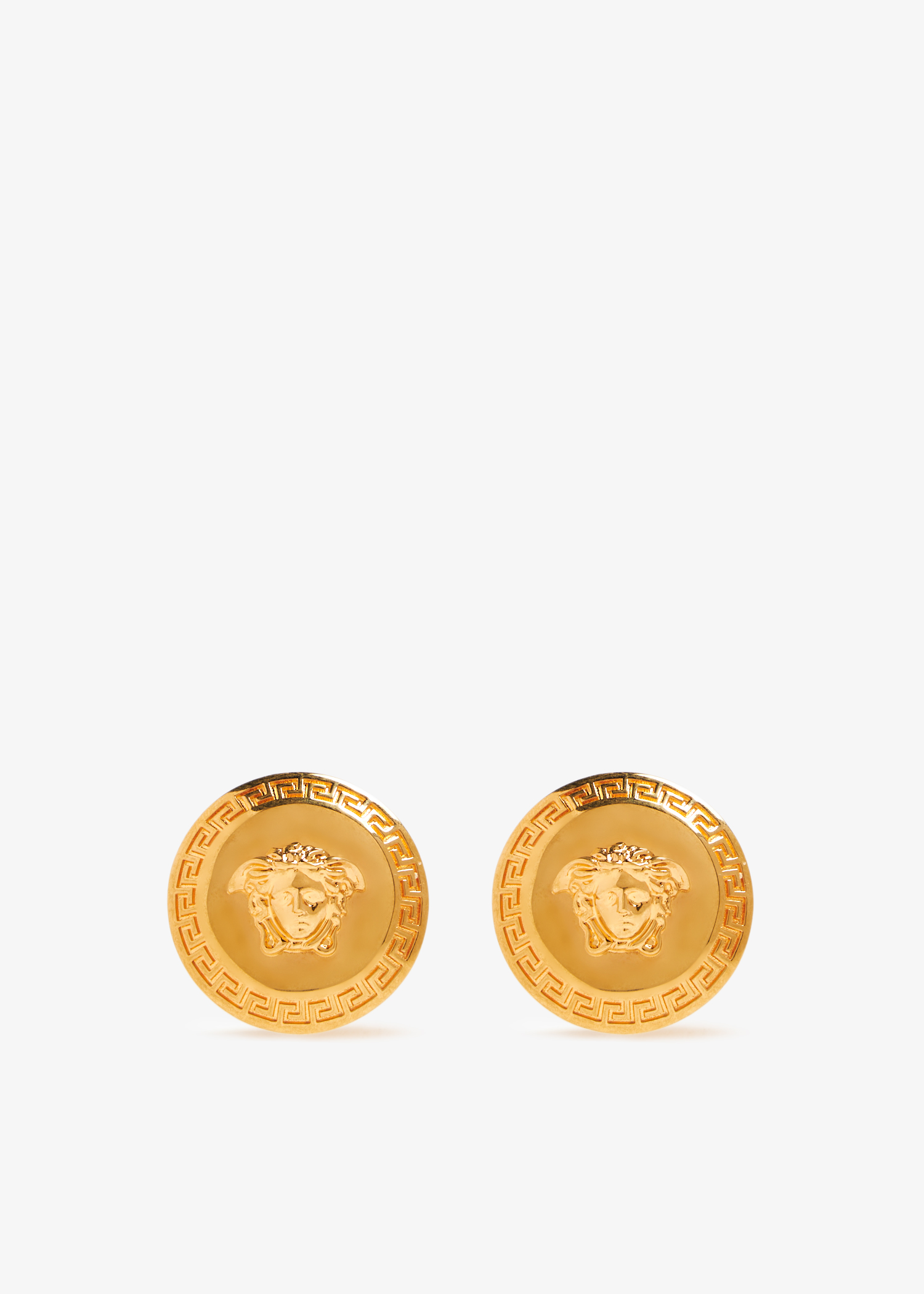 

Tribute Medusa stud earrings, Gold