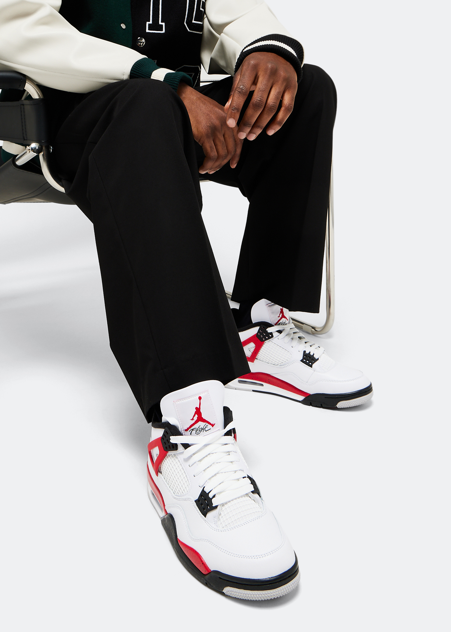

Air Jordan 4 'Red Cement' sneakers, White