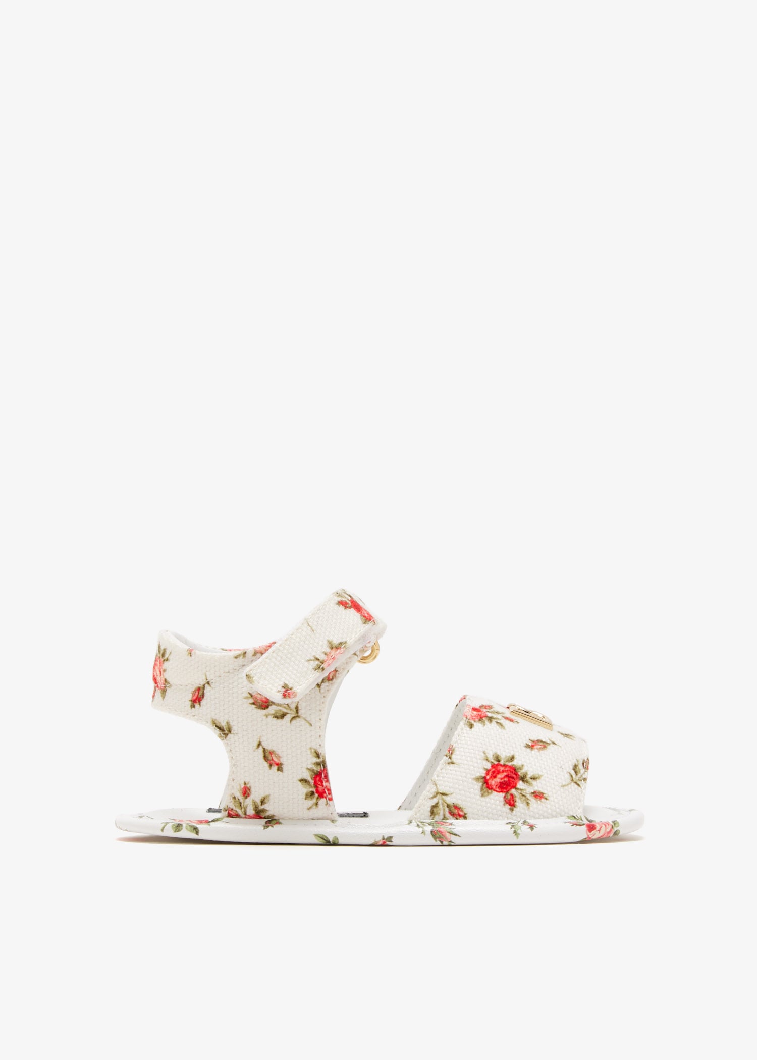 

DG logo floral sandals, Printed