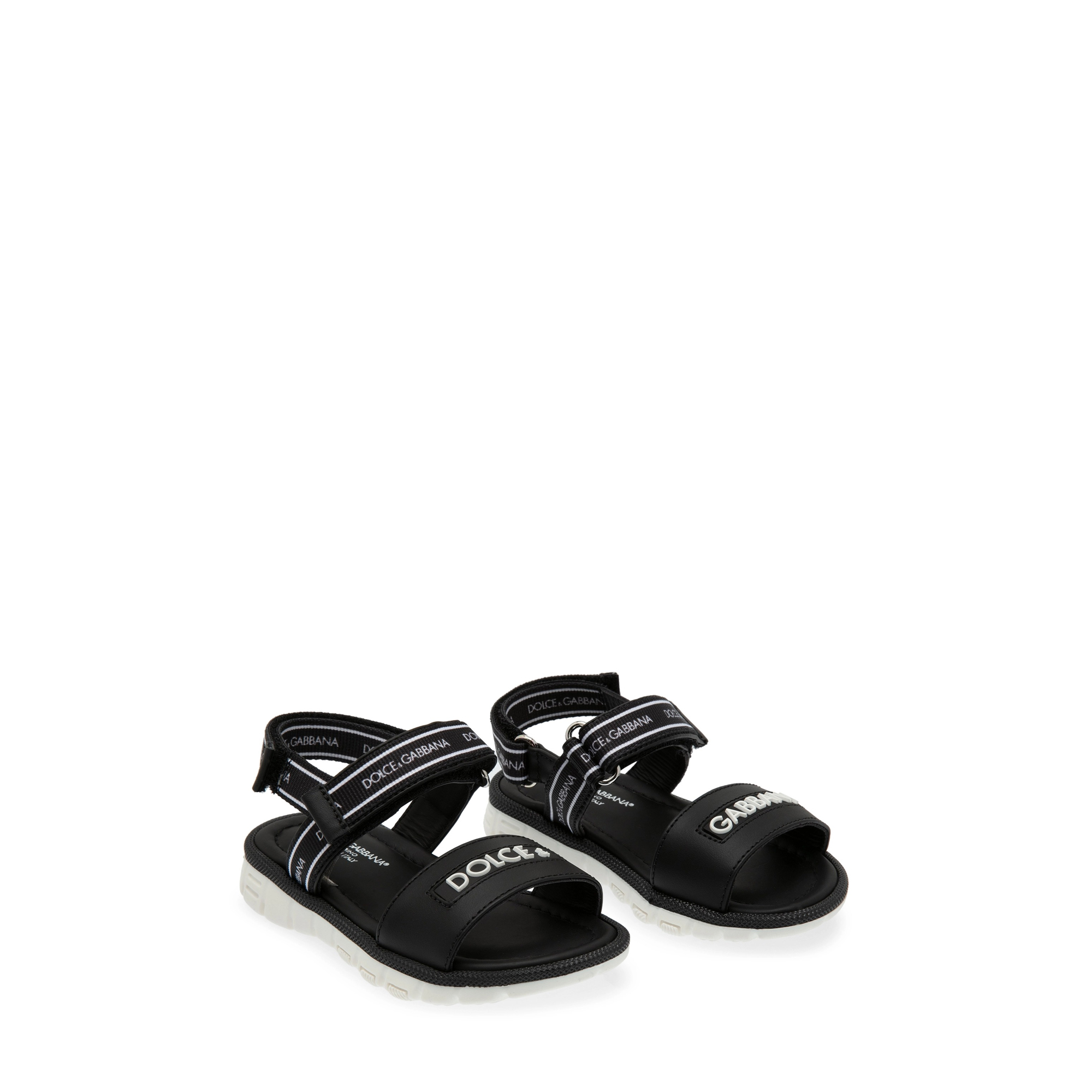 

Strap sandals, Black