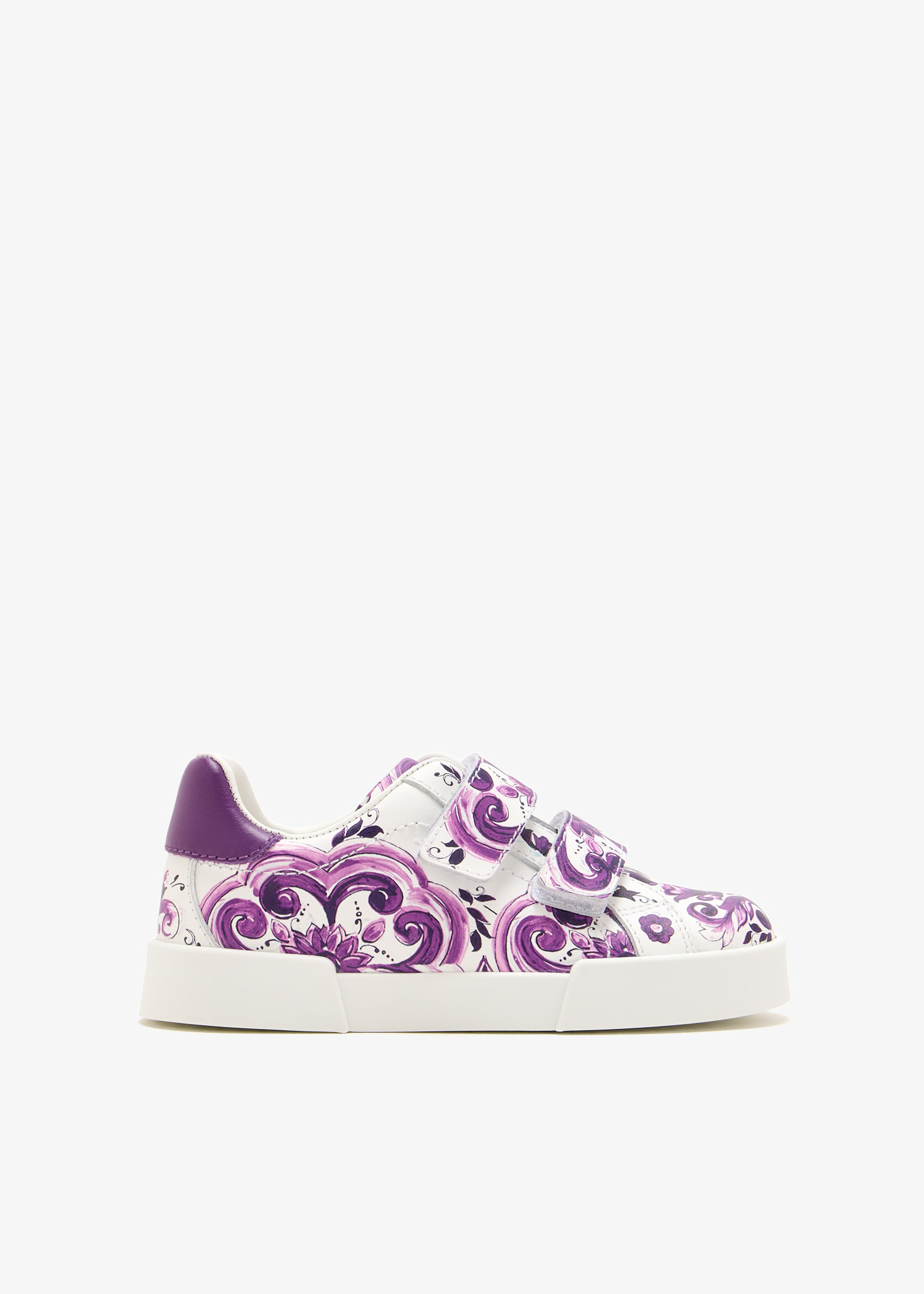 

Maiolica-printed sneakers, Purple