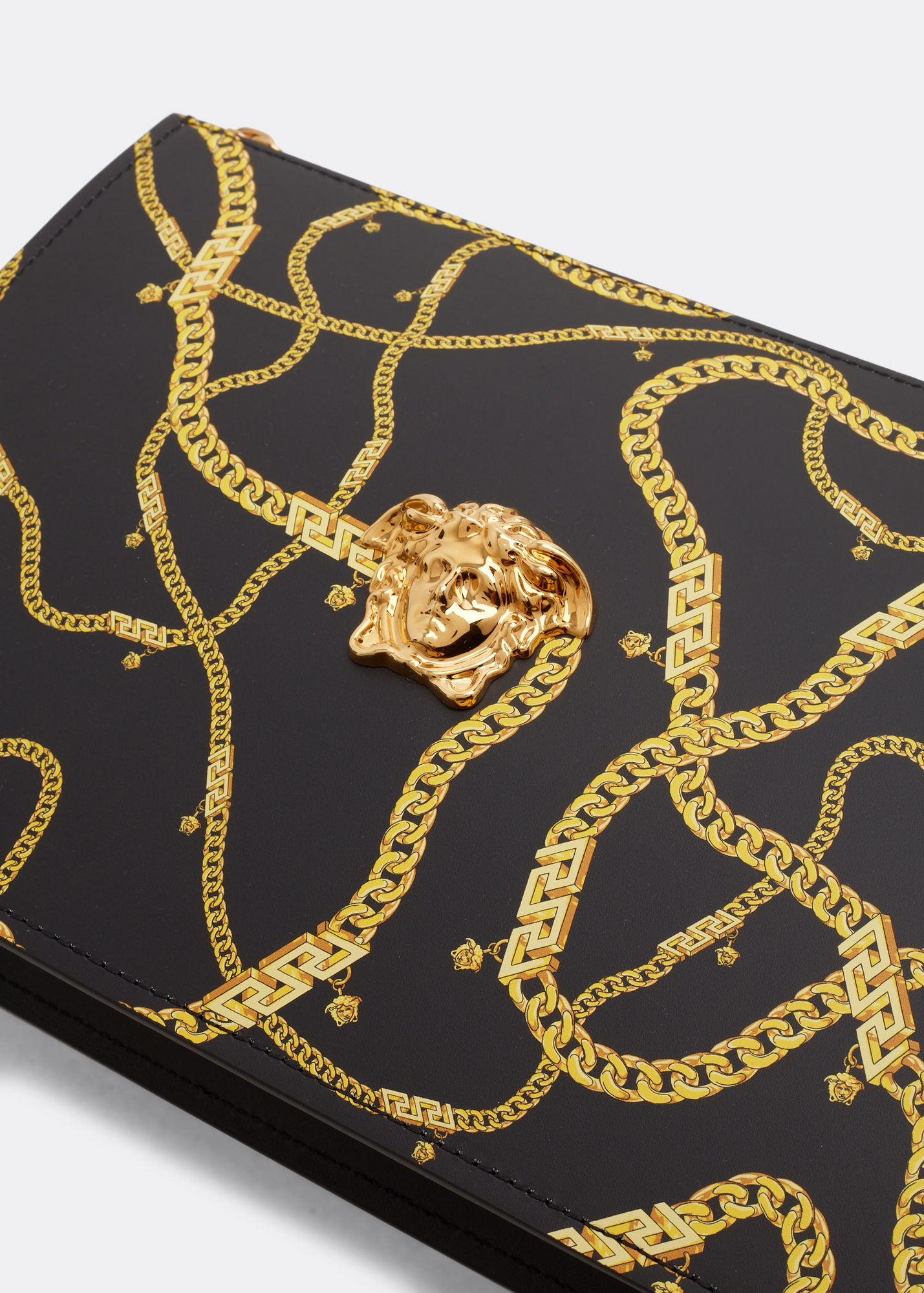 

Chain Medusa pouch, Black