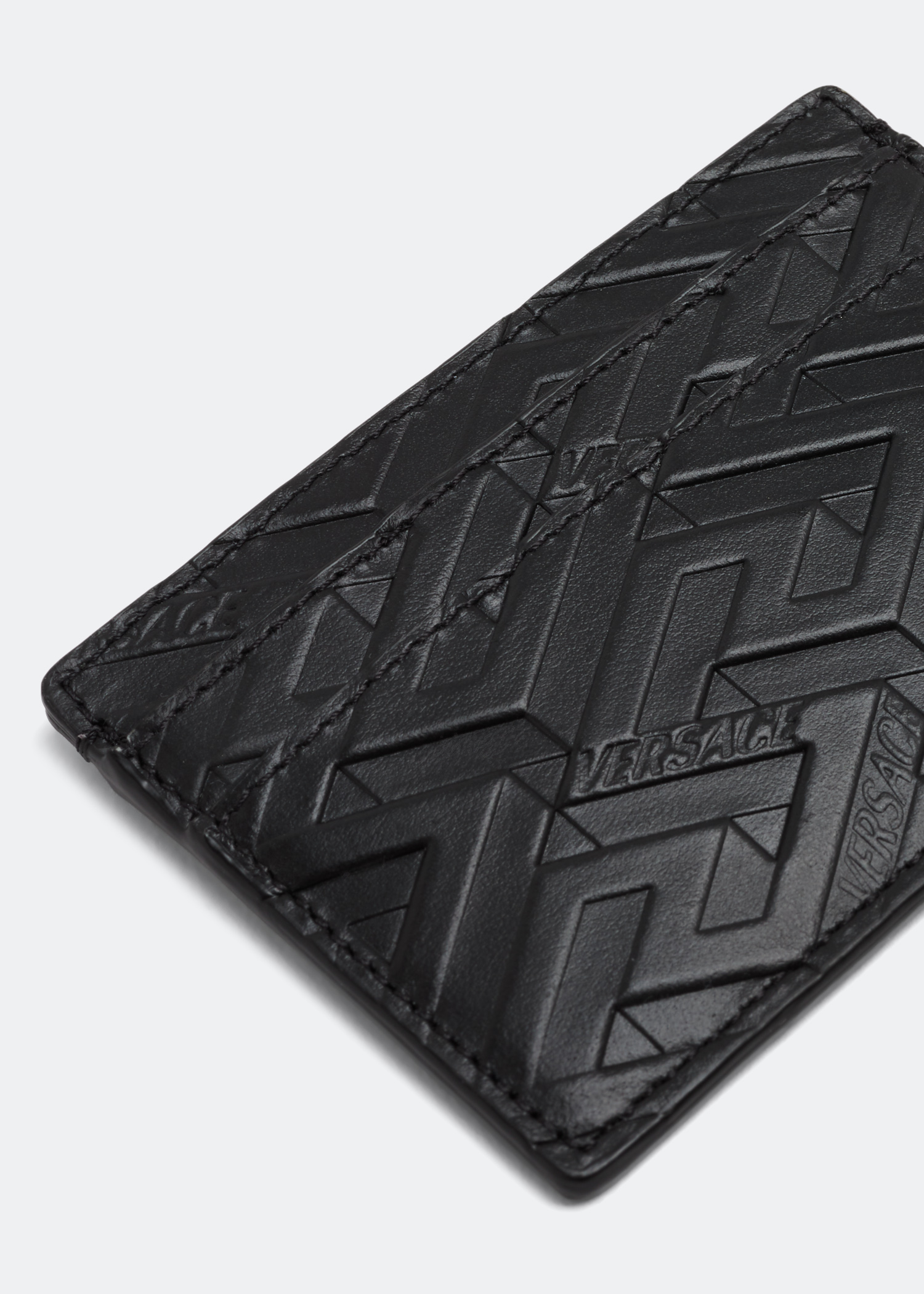 

La Greca Signature cardholder, Black