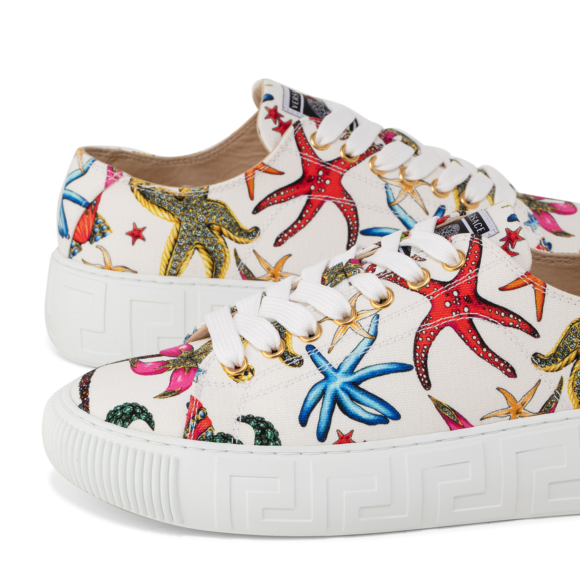 

Printed canvas sneakers, Multi-coloured