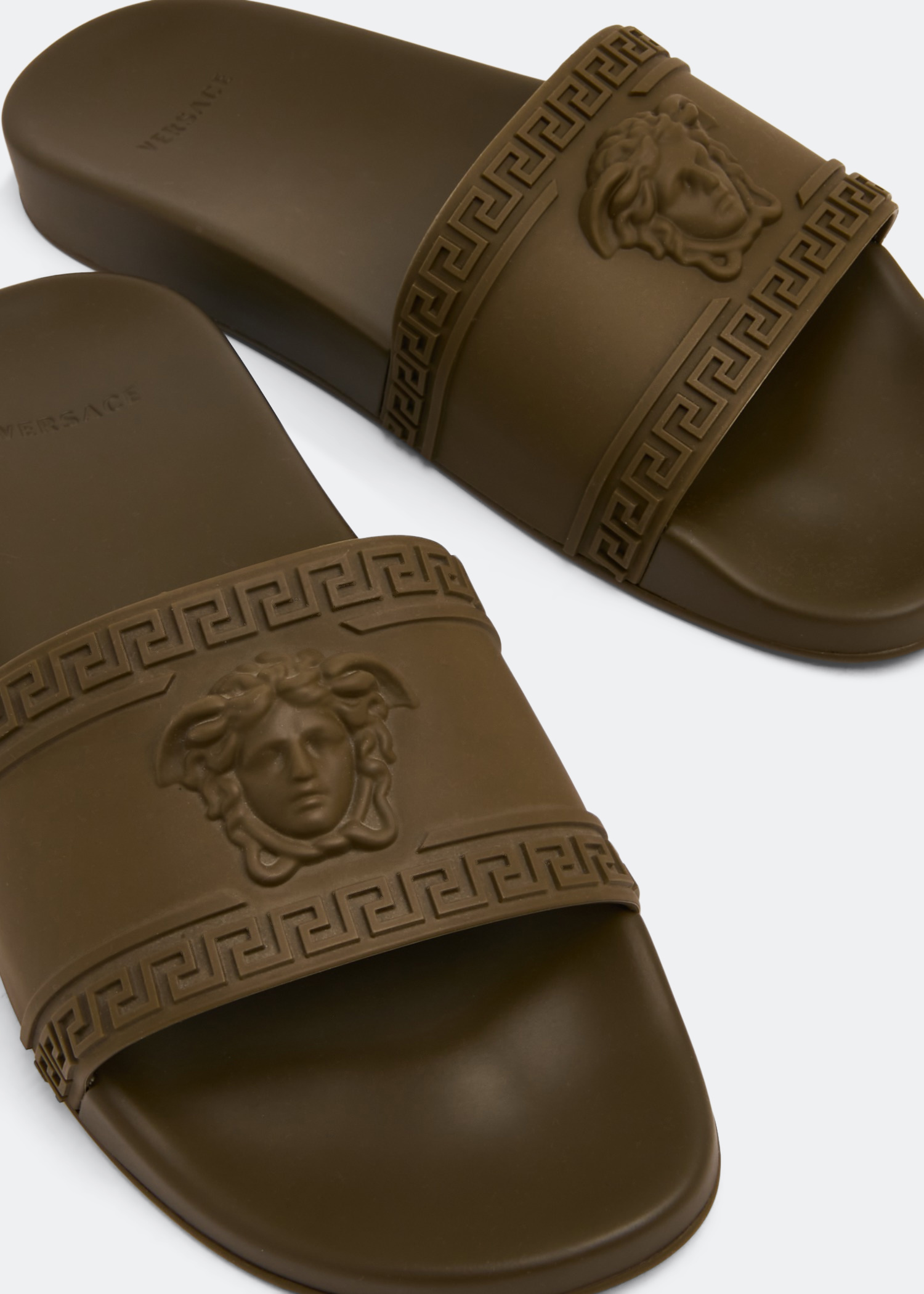 

Medusa rubber slides, Brown