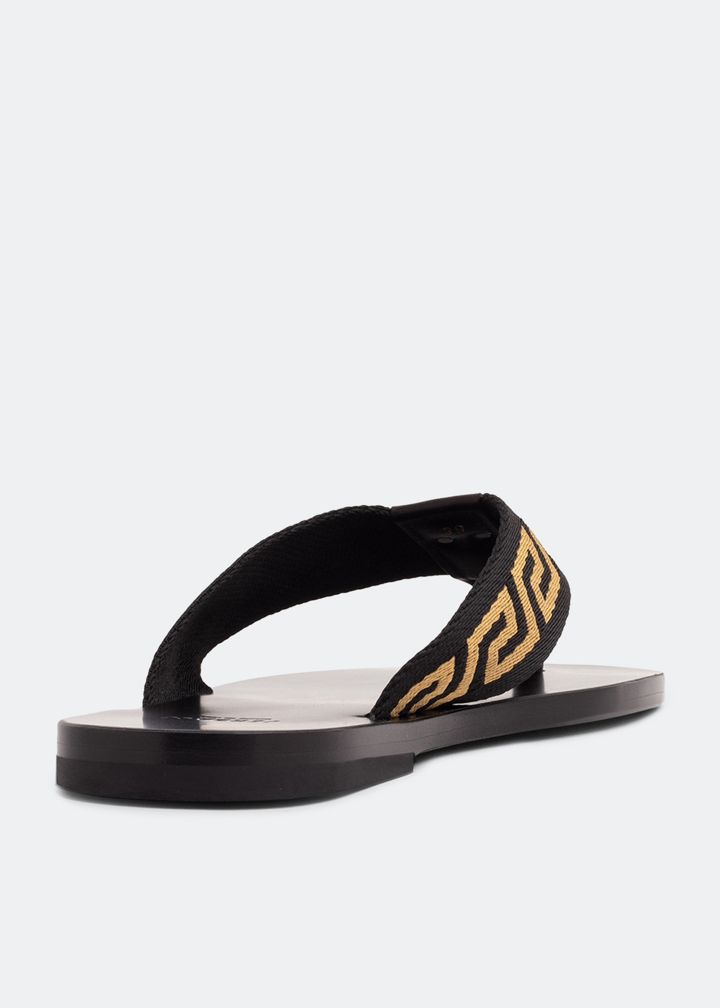 

Greca sandals, Black