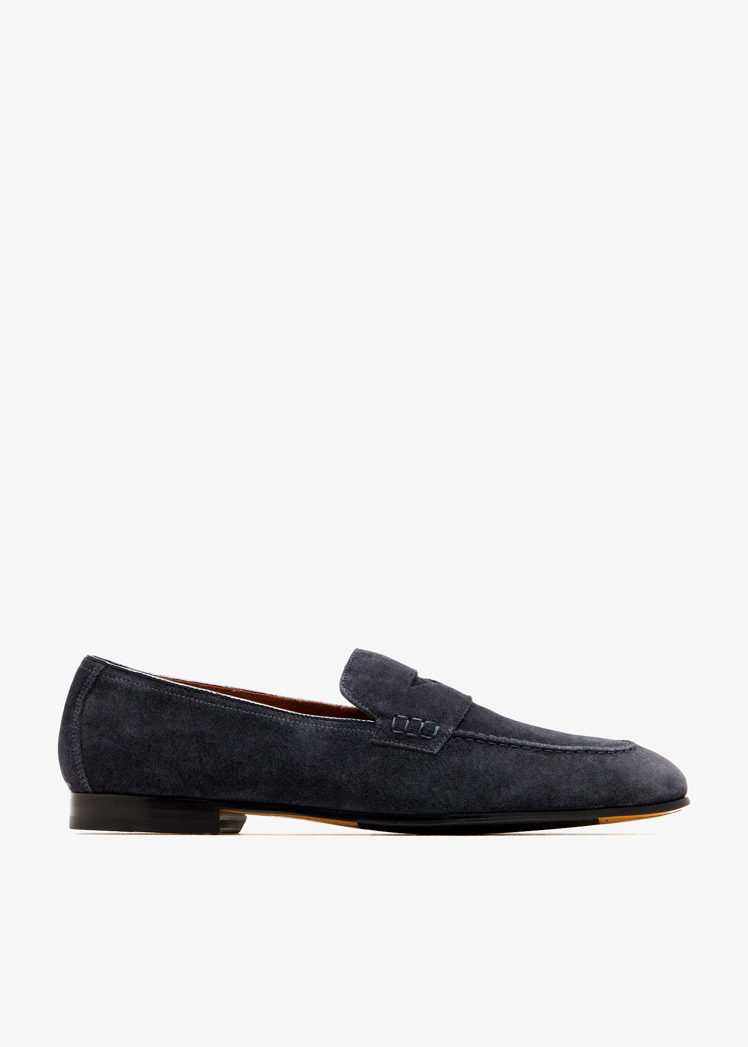 

Suede loafers, Navy