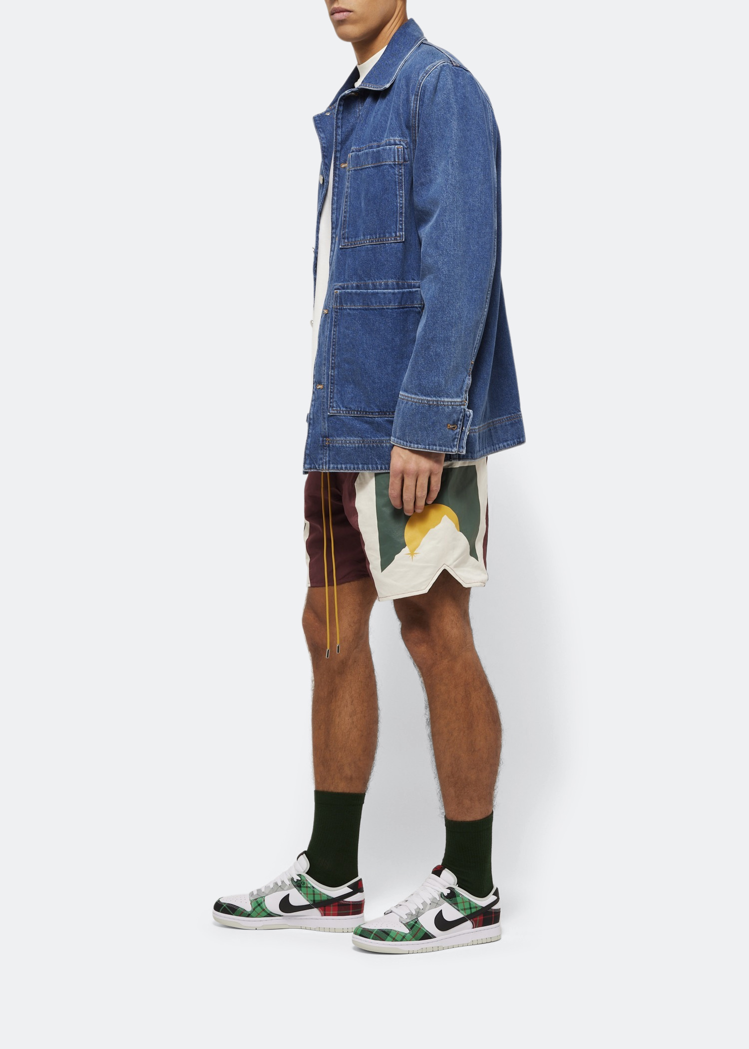 

Dunk Low 'Plaid' sneakers, White