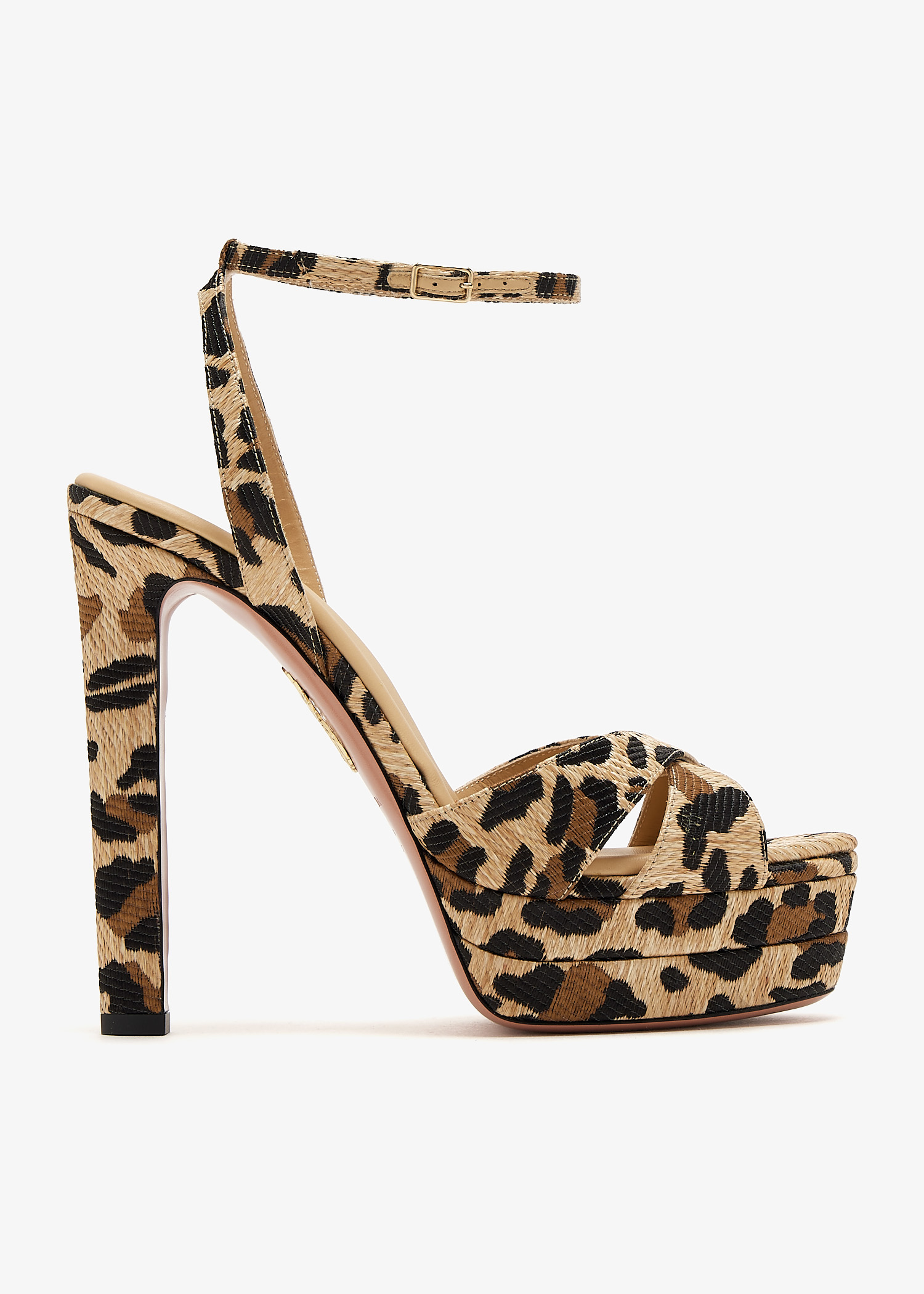 

Divine Plateau 130 sandals, Animal printed