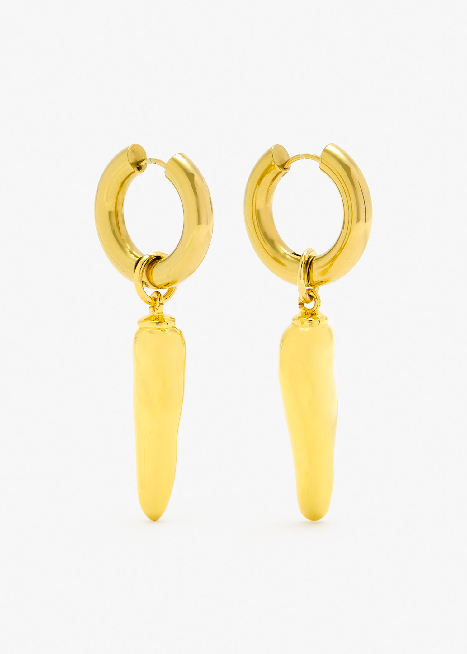 

Golden Age Bold Twig earrings, Gold